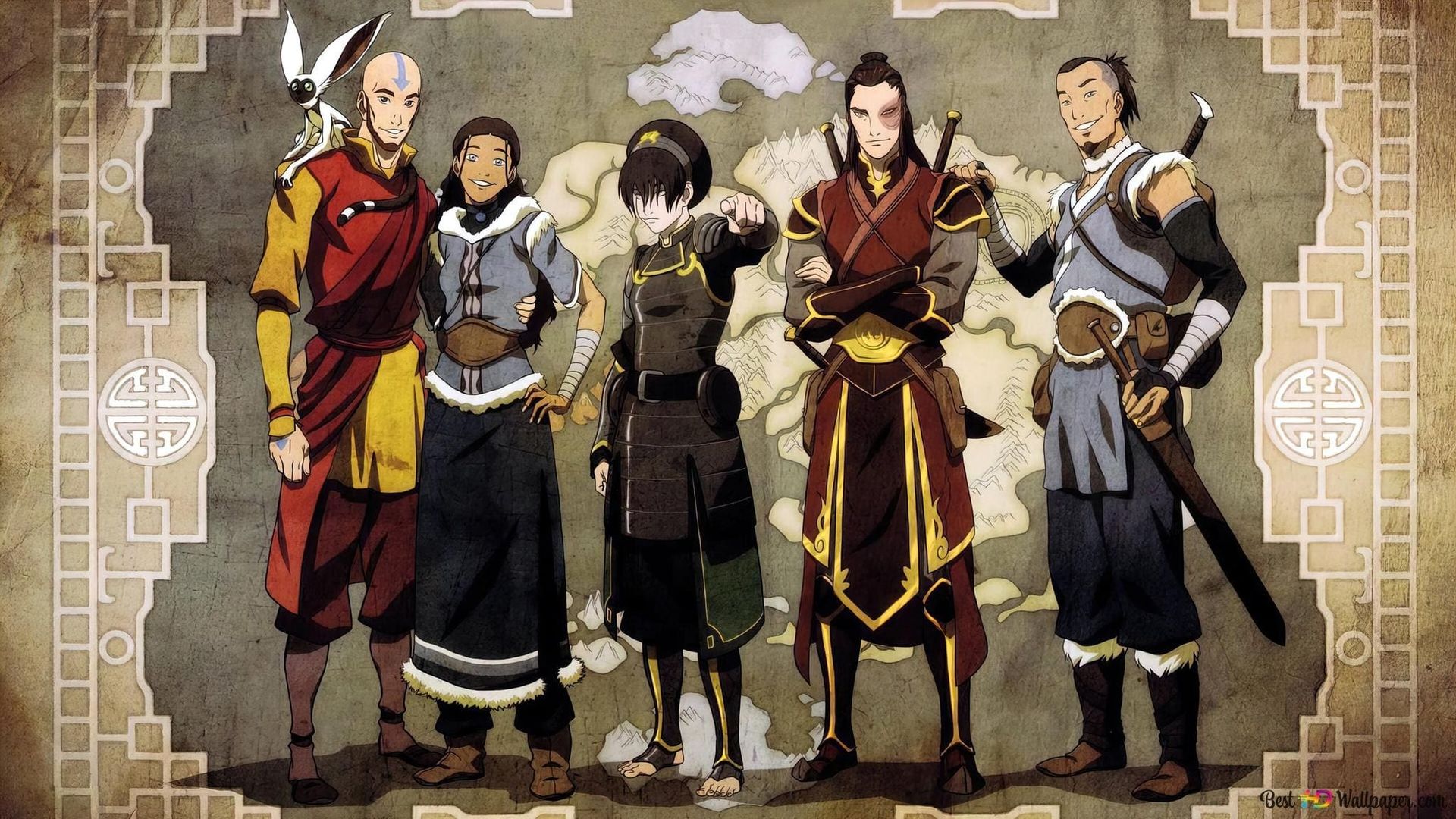 The Legend of Aang: The Last Airbender background