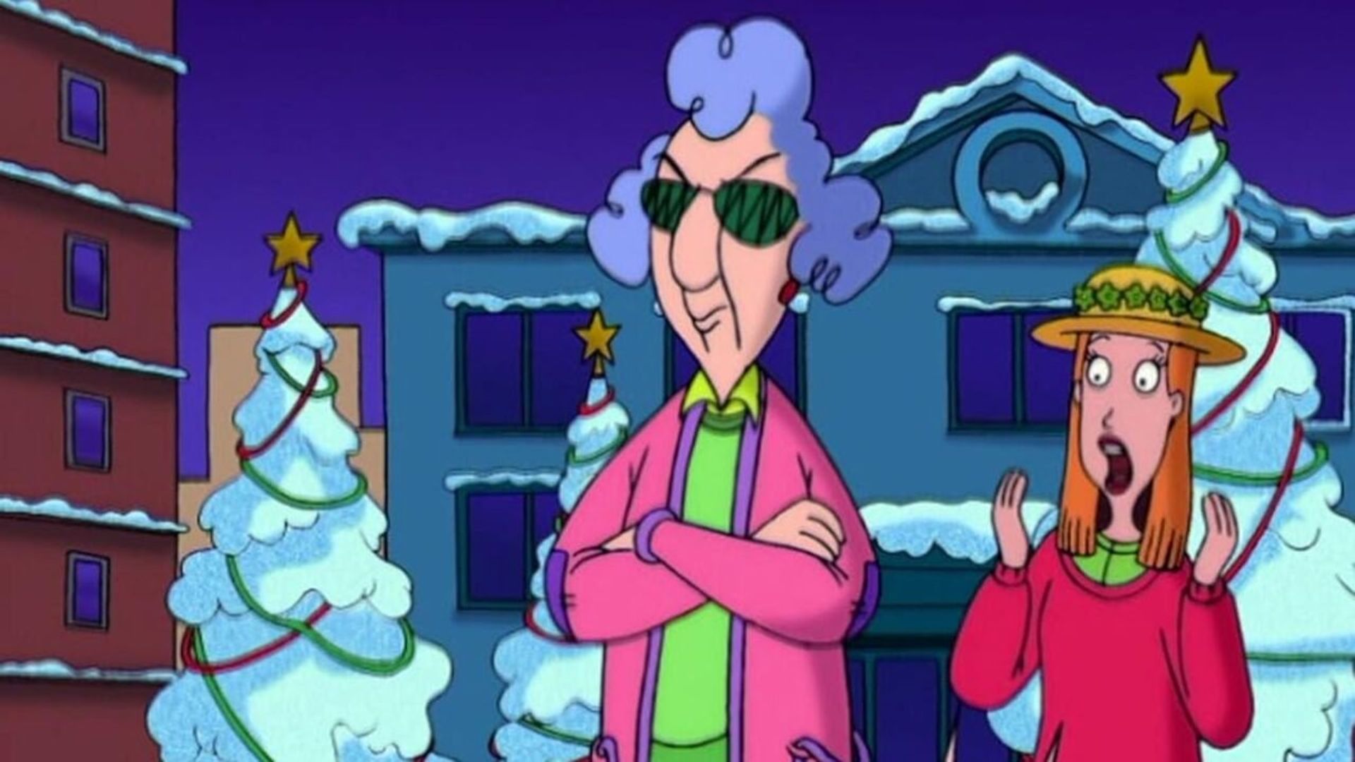 Maxine's Christmas Carol background