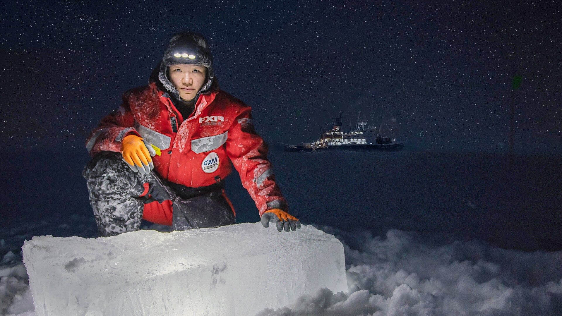 A Year in the Ice: The Arctic Drift background