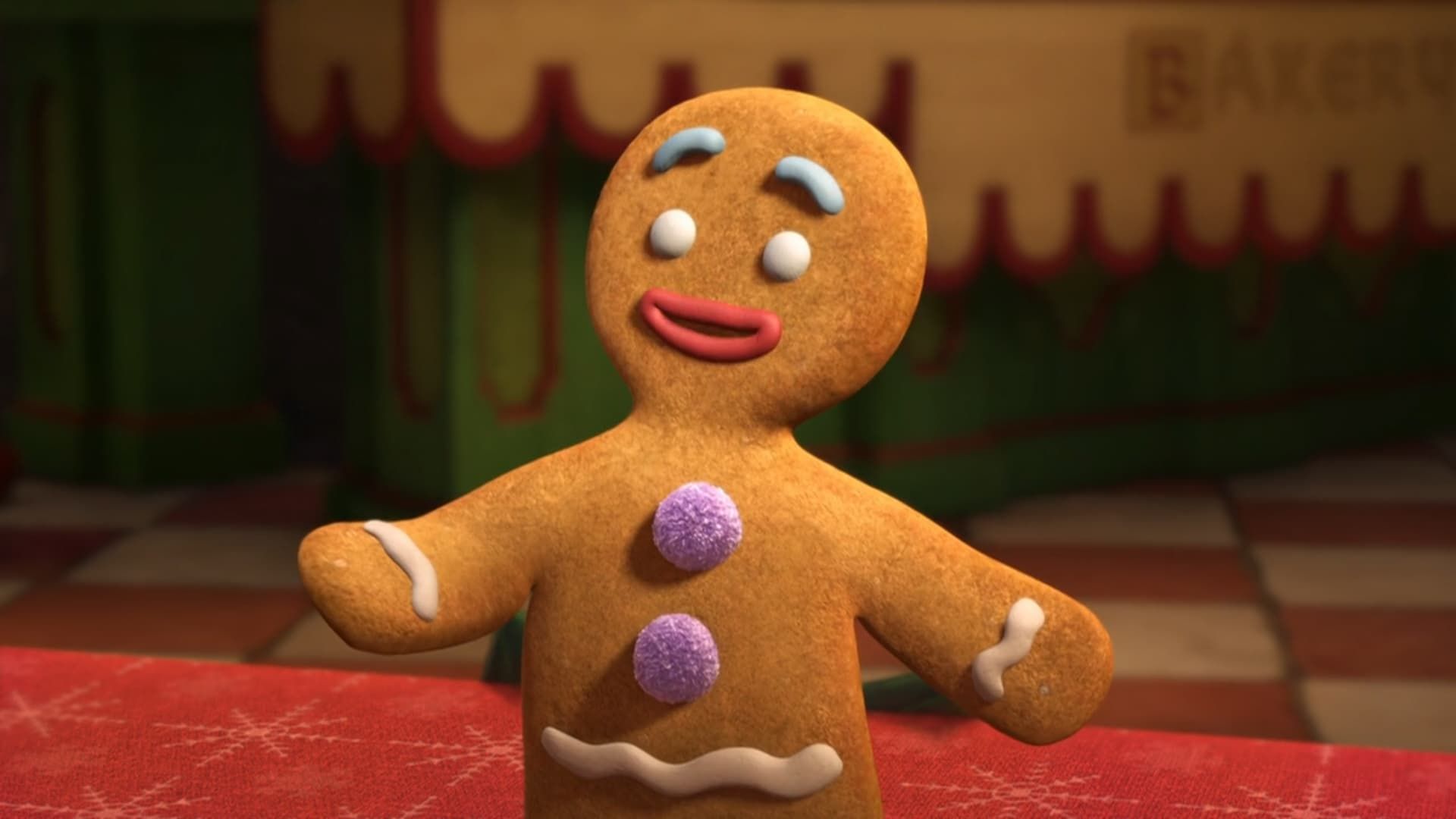 Donkey's Christmas Shrektacular background