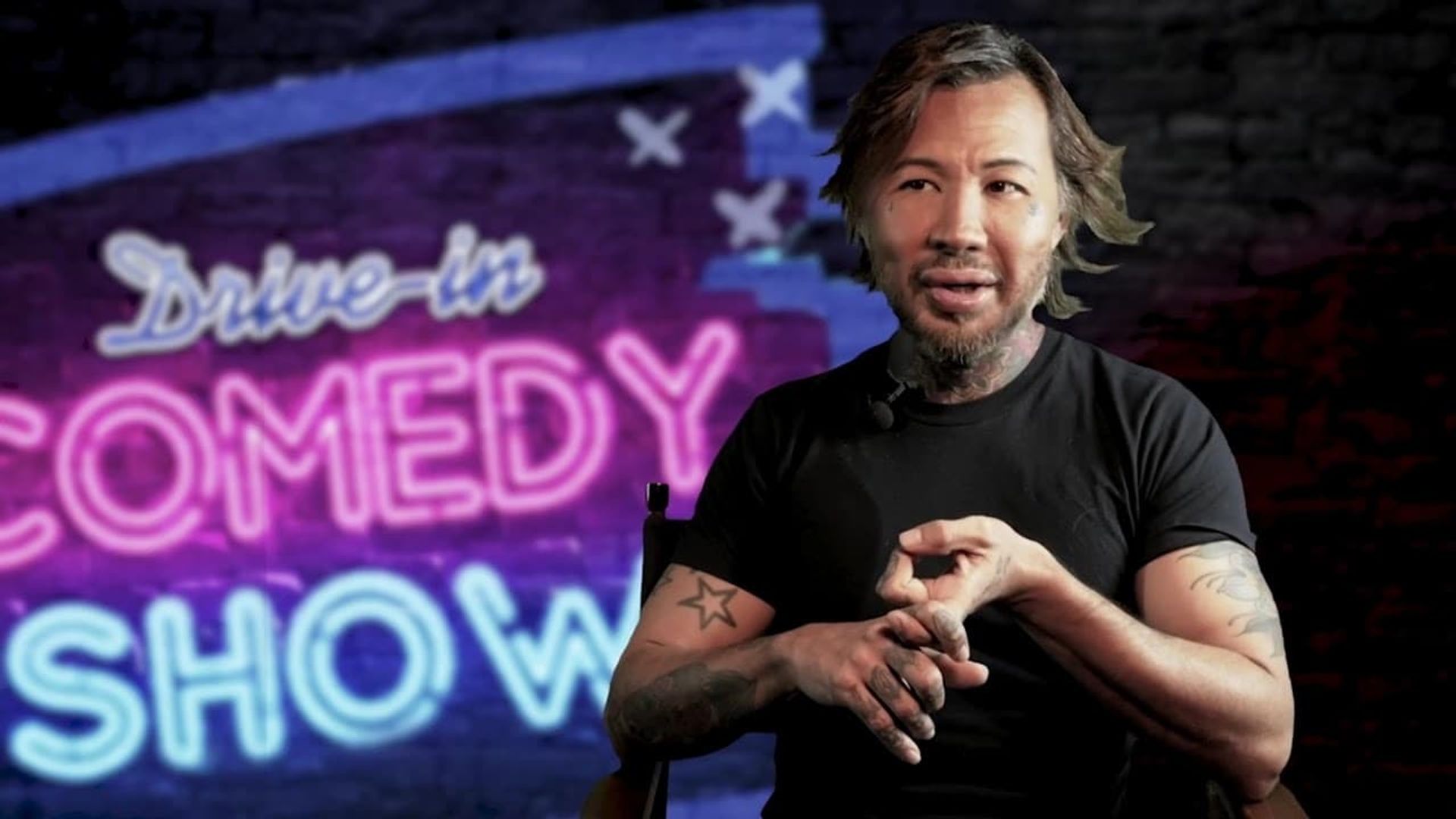 Drive in Comedy Documentary background