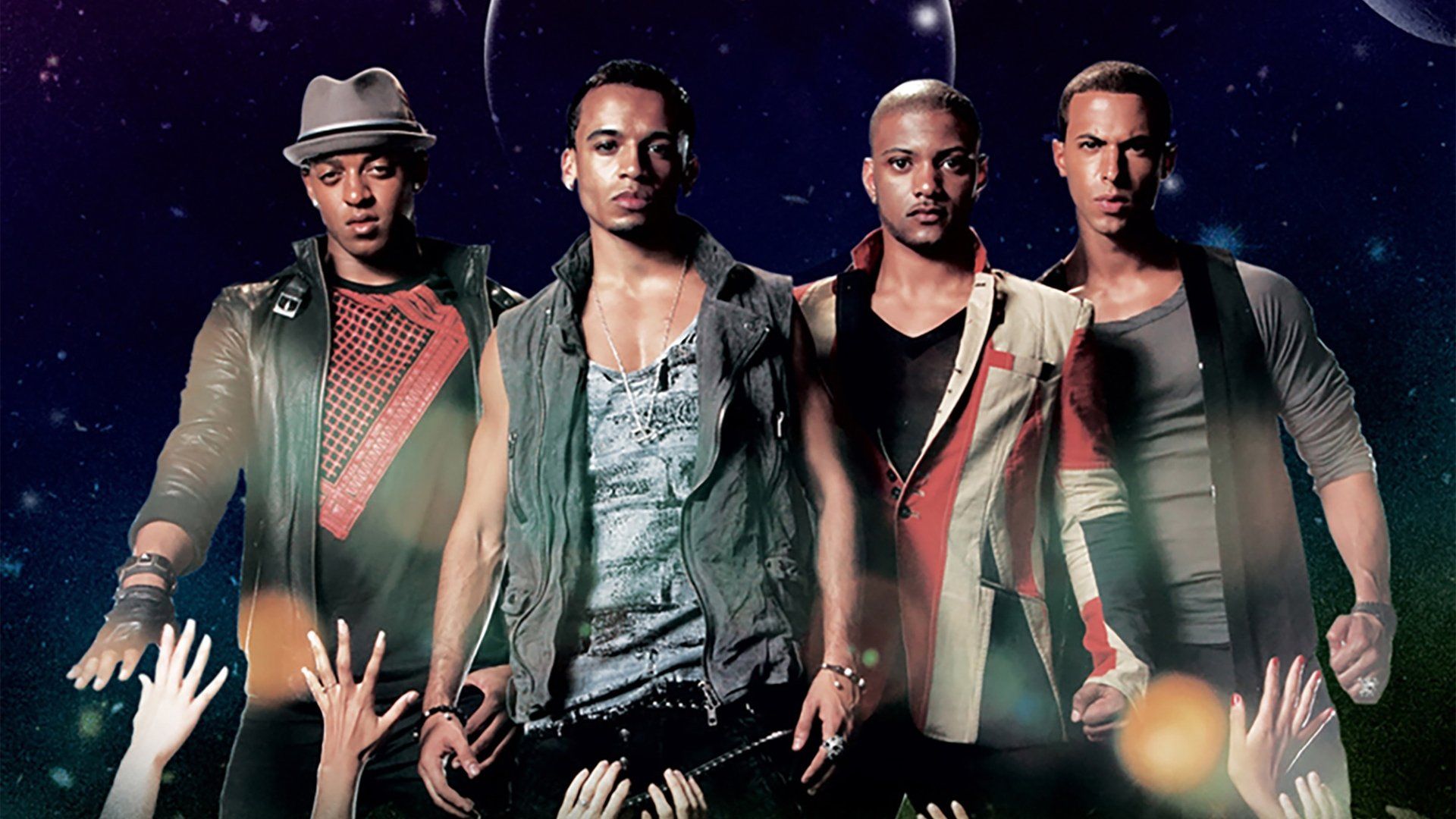 JLS: Eyes Wide Open 3D background