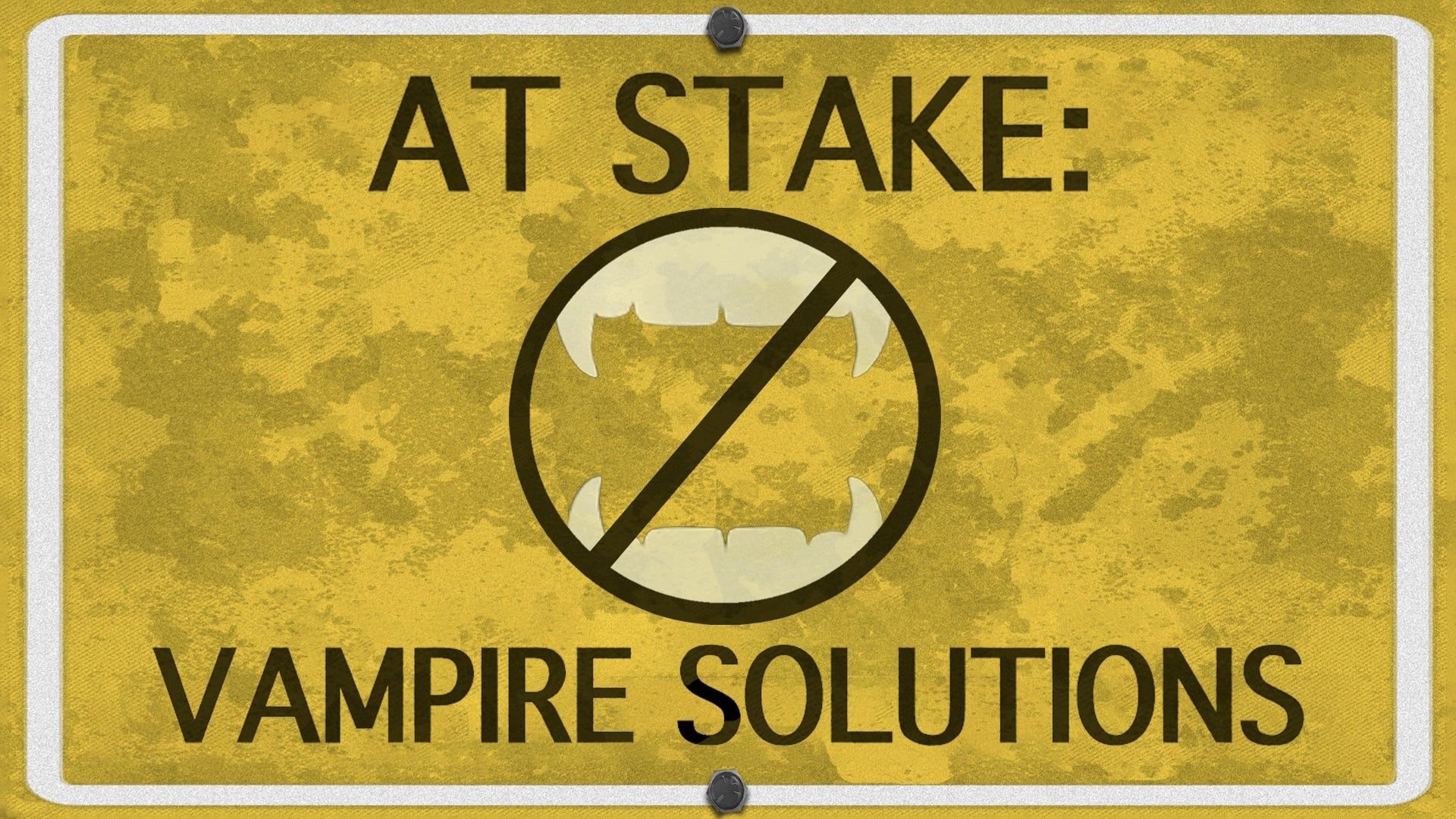 At Stake: Vampire Solutions background