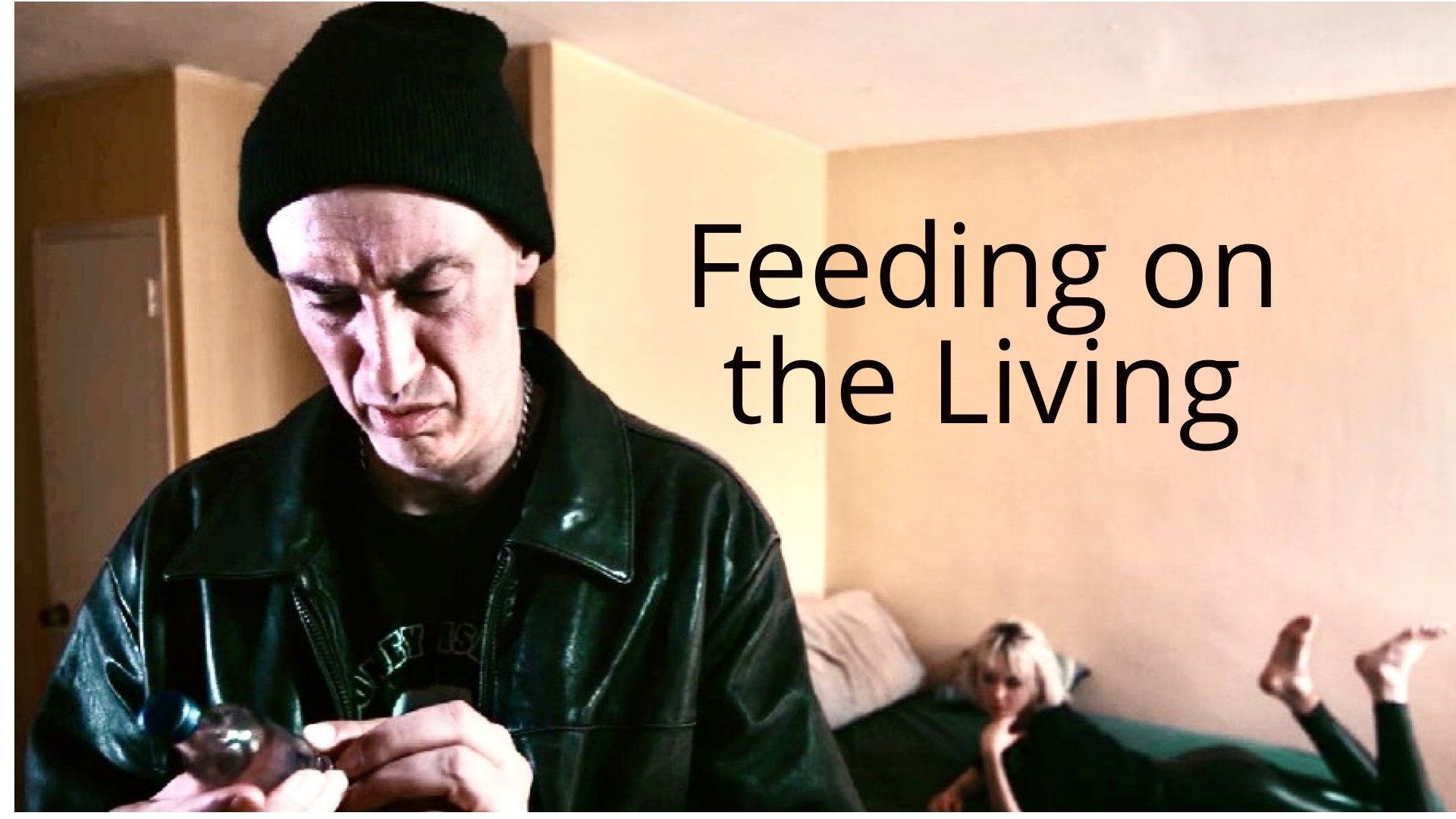 Feeding on the Living background