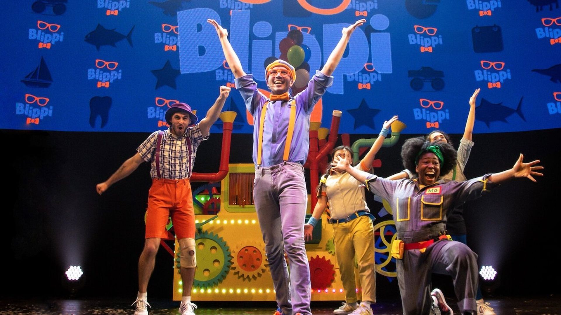 Blippi the Musical background