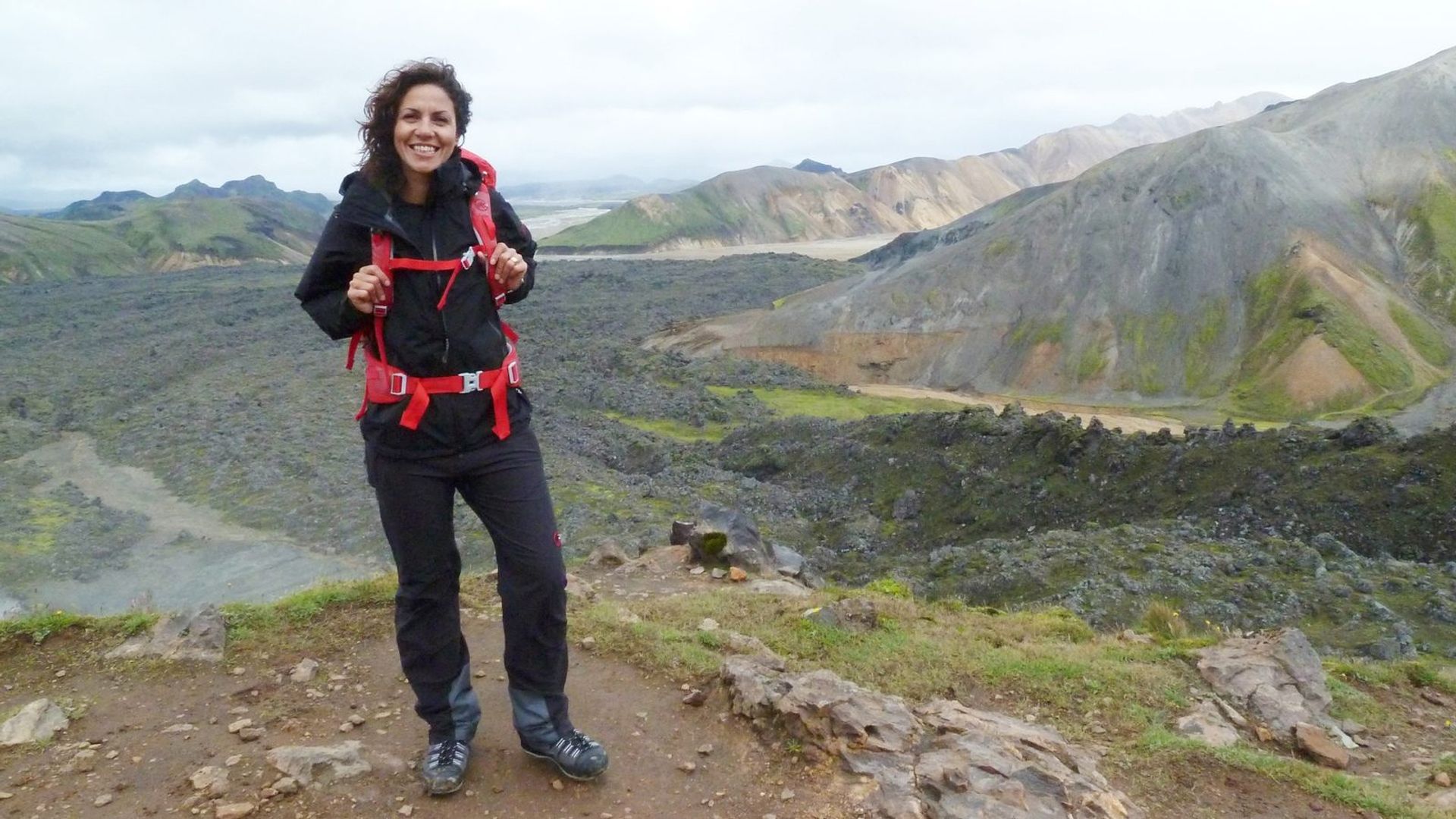 Julia Bradbury's Iceland Walk background