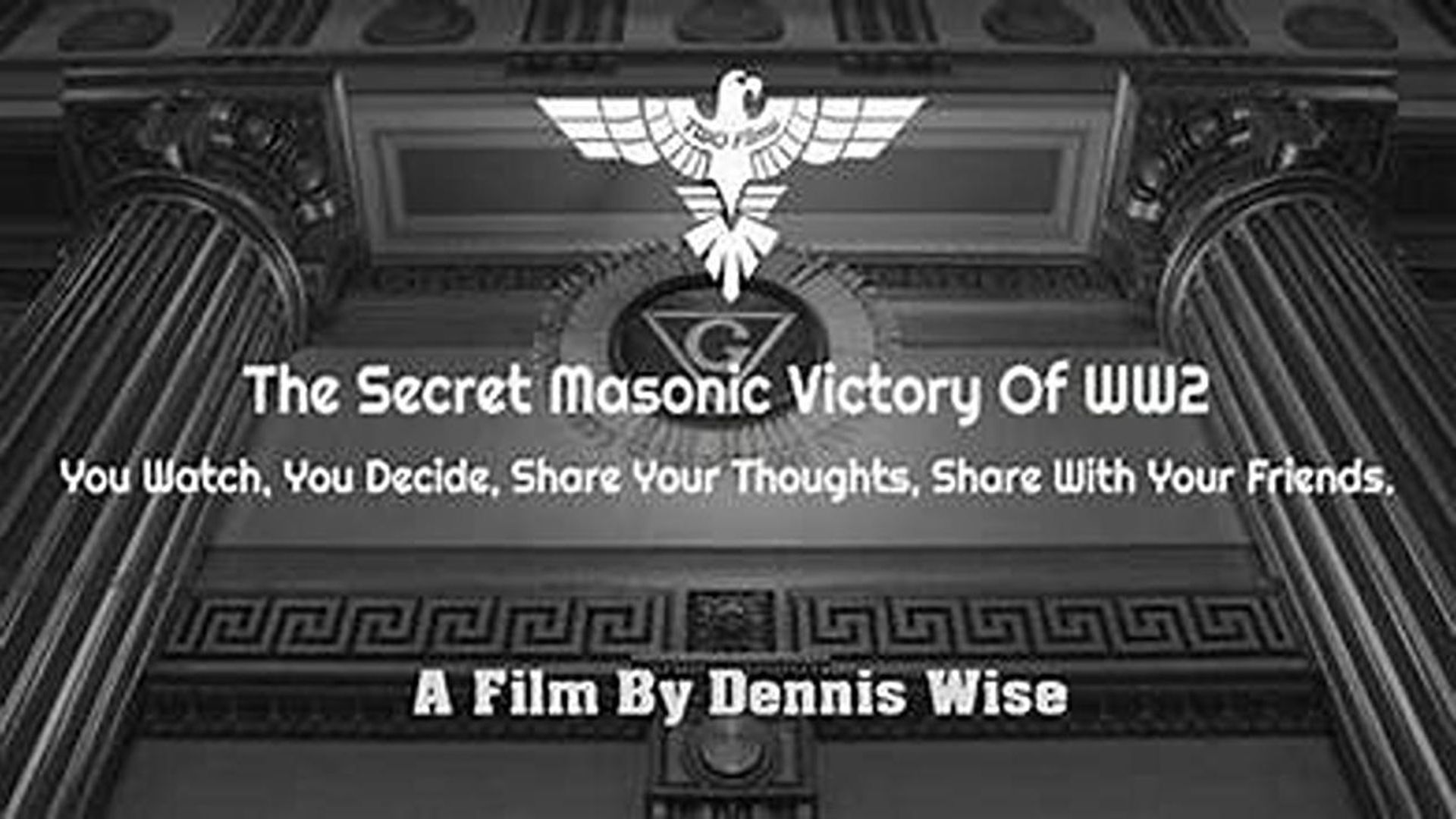 The Secret Masonic Victory of World War Two background