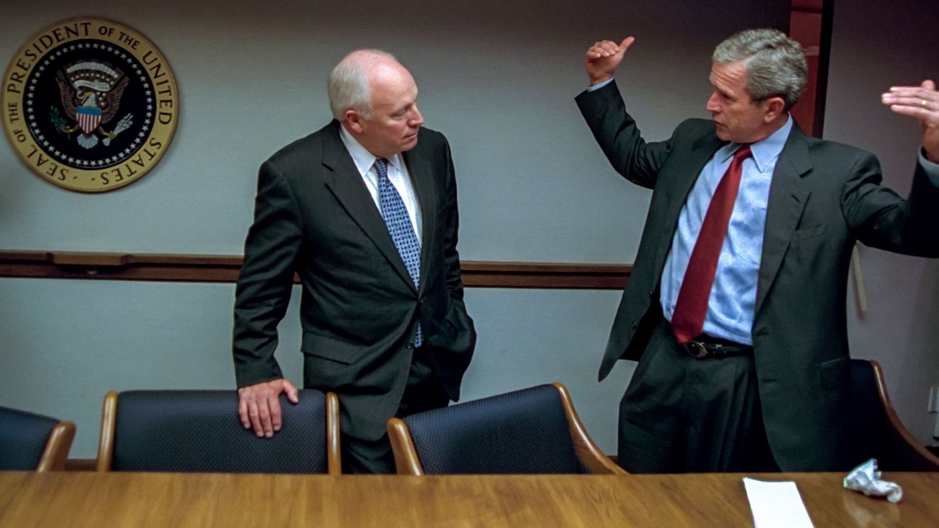 George W. Bush: The 9/11 Interview background