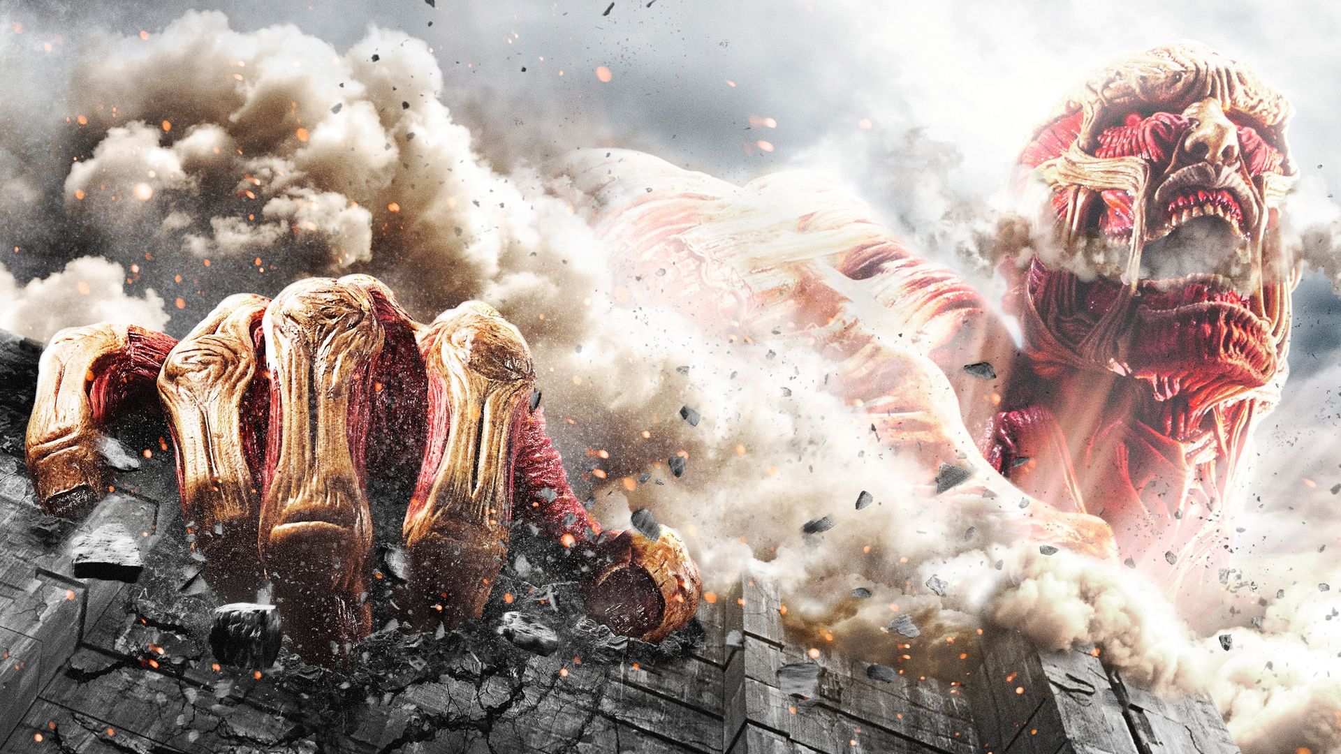 Attack on Titan Part 1 background