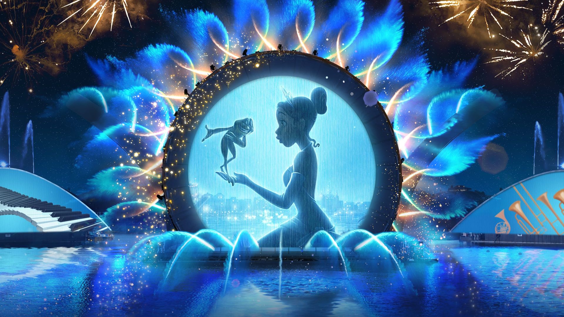 Harmonious Live! background