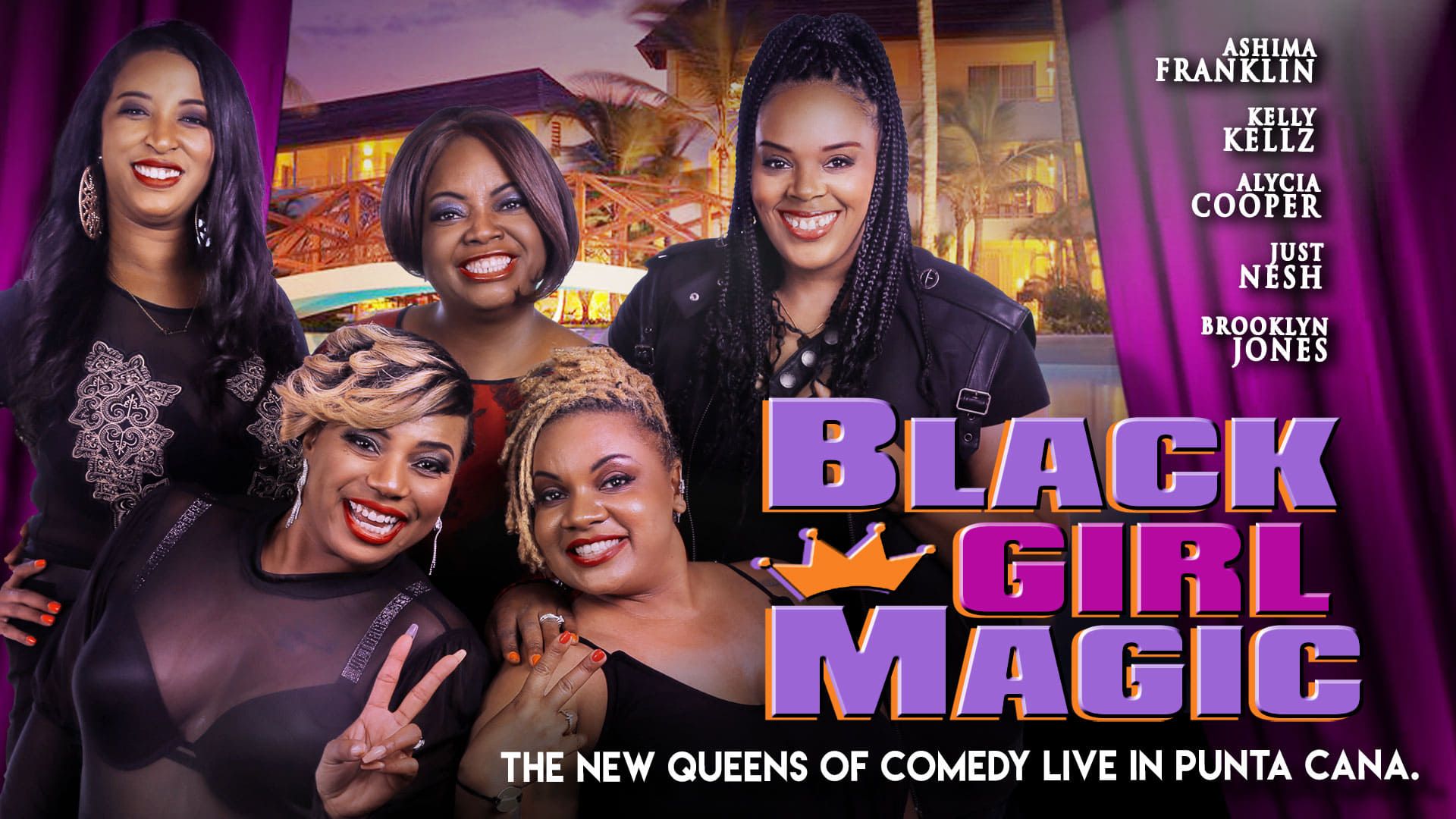 Black Girl Magic (Stand-Up Comedy Special) background
