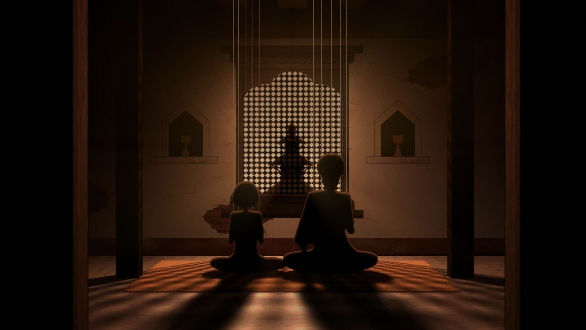 Marionettes (and the virtue of a lotus flower) background