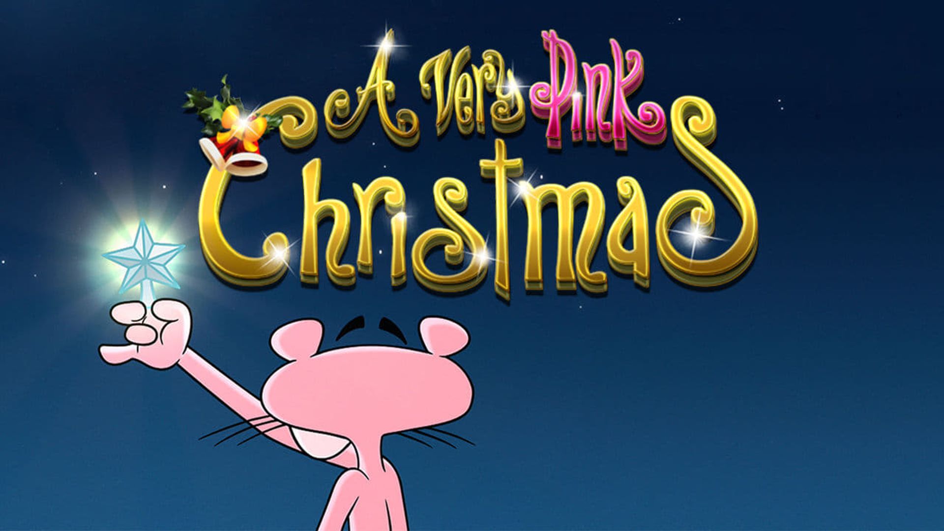 A Very Pink Christmas background