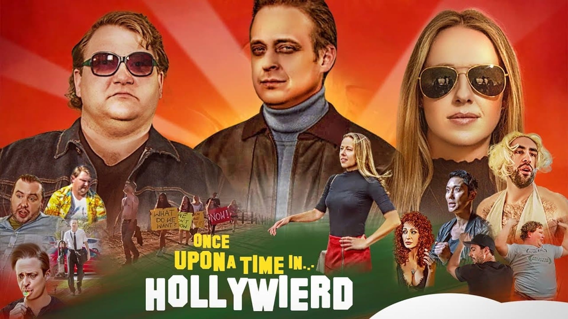 Once Upon a Time in... Hollywierd background
