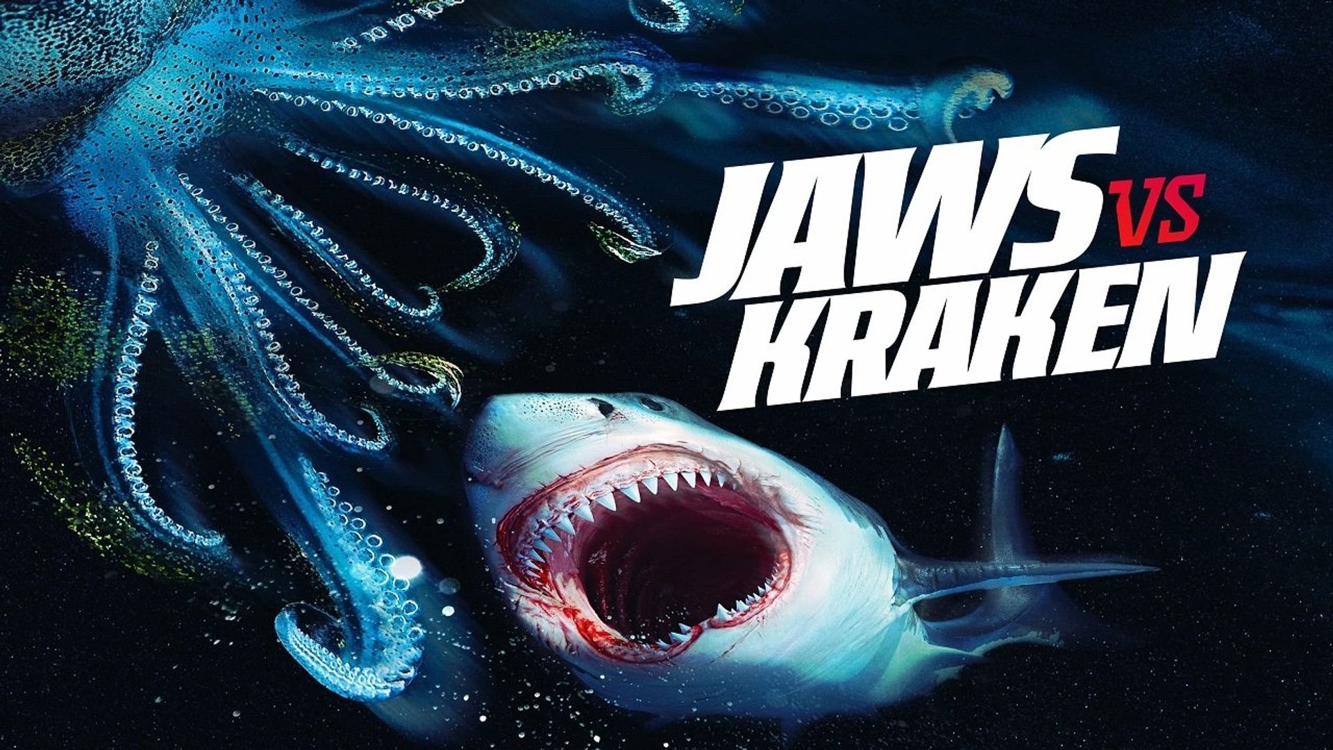 Jaws vs. Kraken background