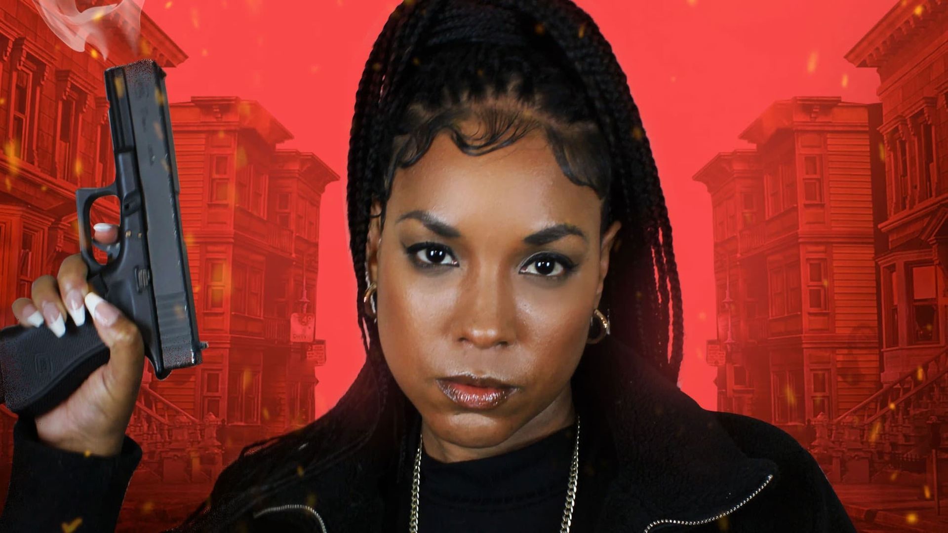 Keisha Takes the Block background