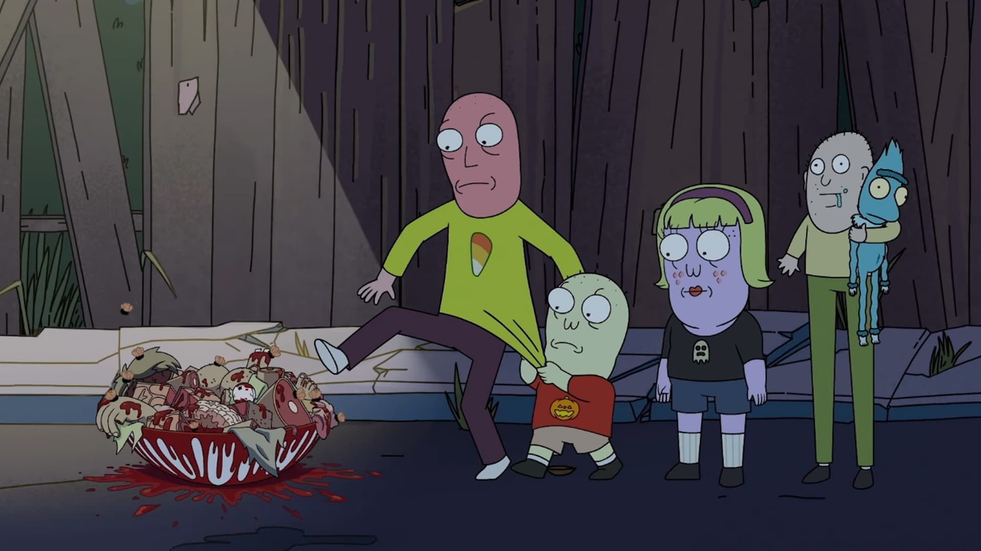 The Paloni Show! Halloween Special! background