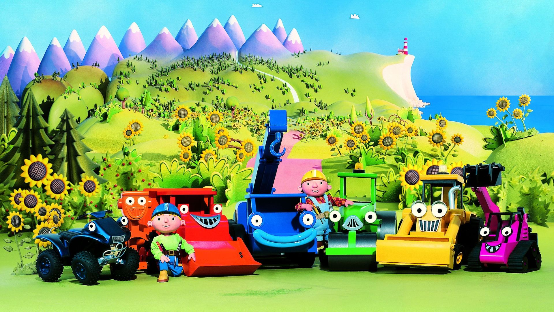 Bob the Builder: Race to the Finish background