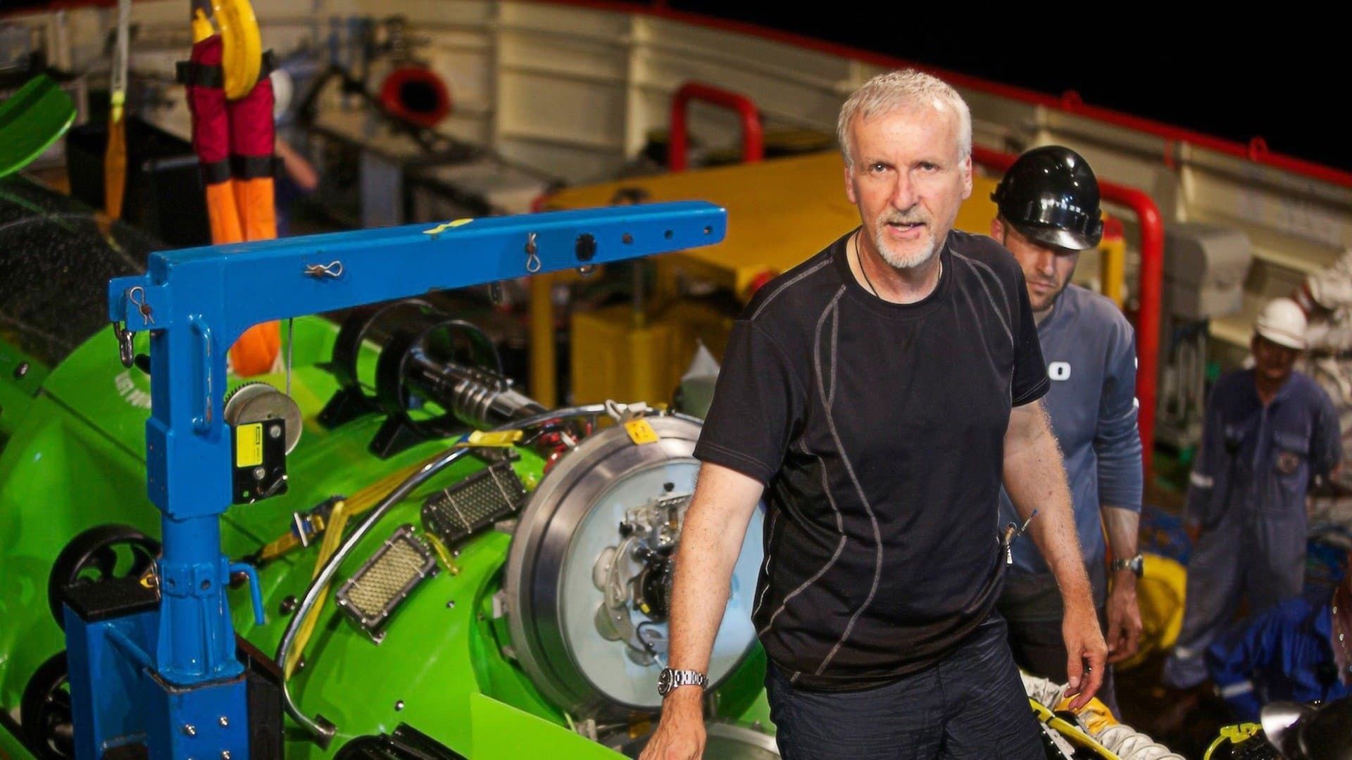 James Cameron: Voyage to the Bottom of the Earth background