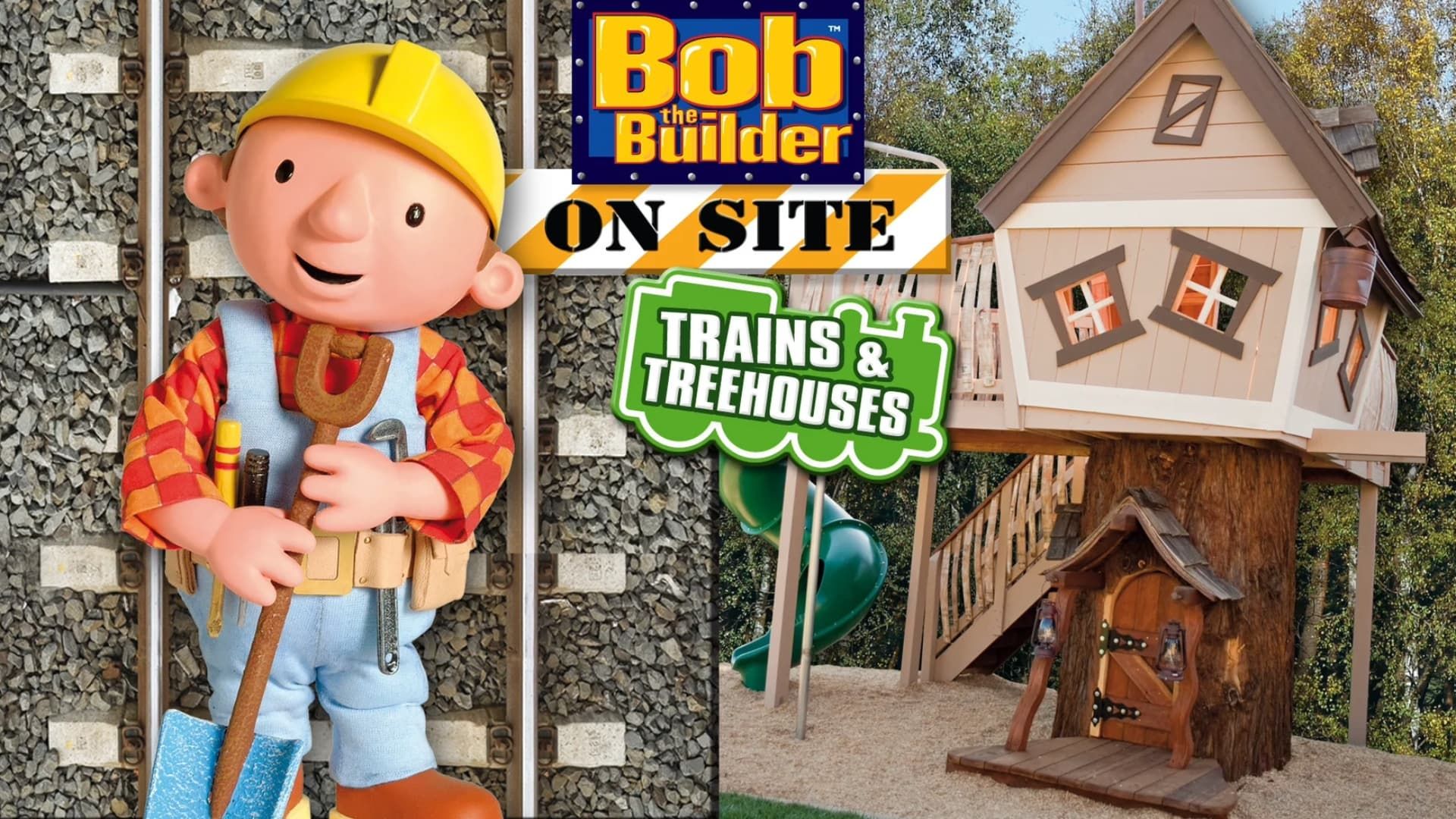 Bob the Builder on Site: Trains and Treehouses background