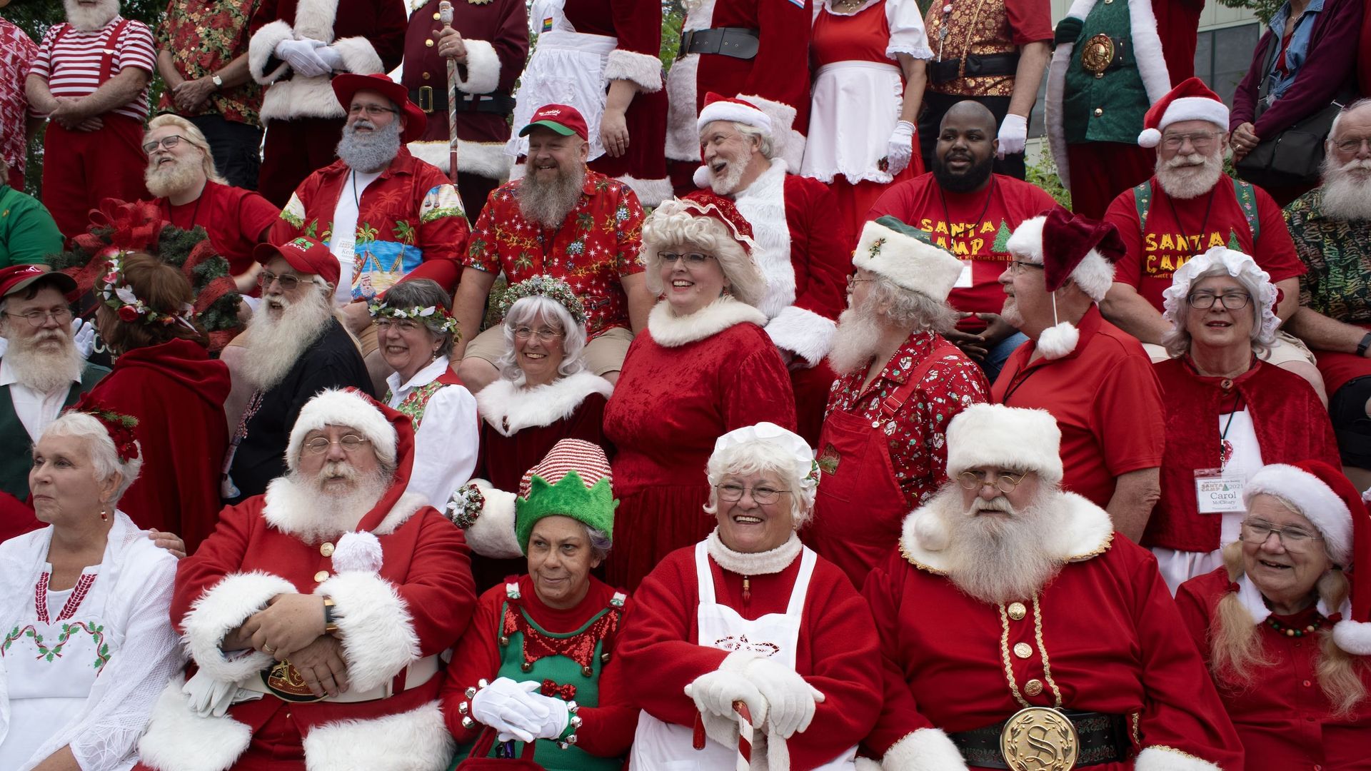 Santa Camp background