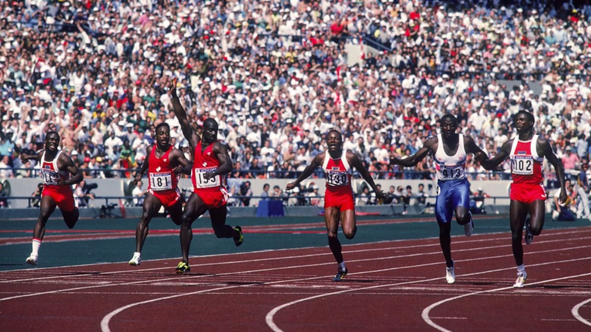 The Race That Shocked the World background