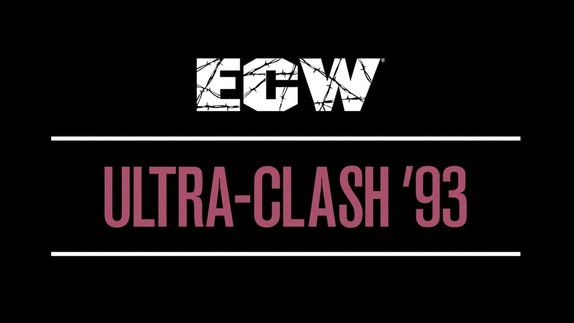 ECW Ultra Clash '93 background