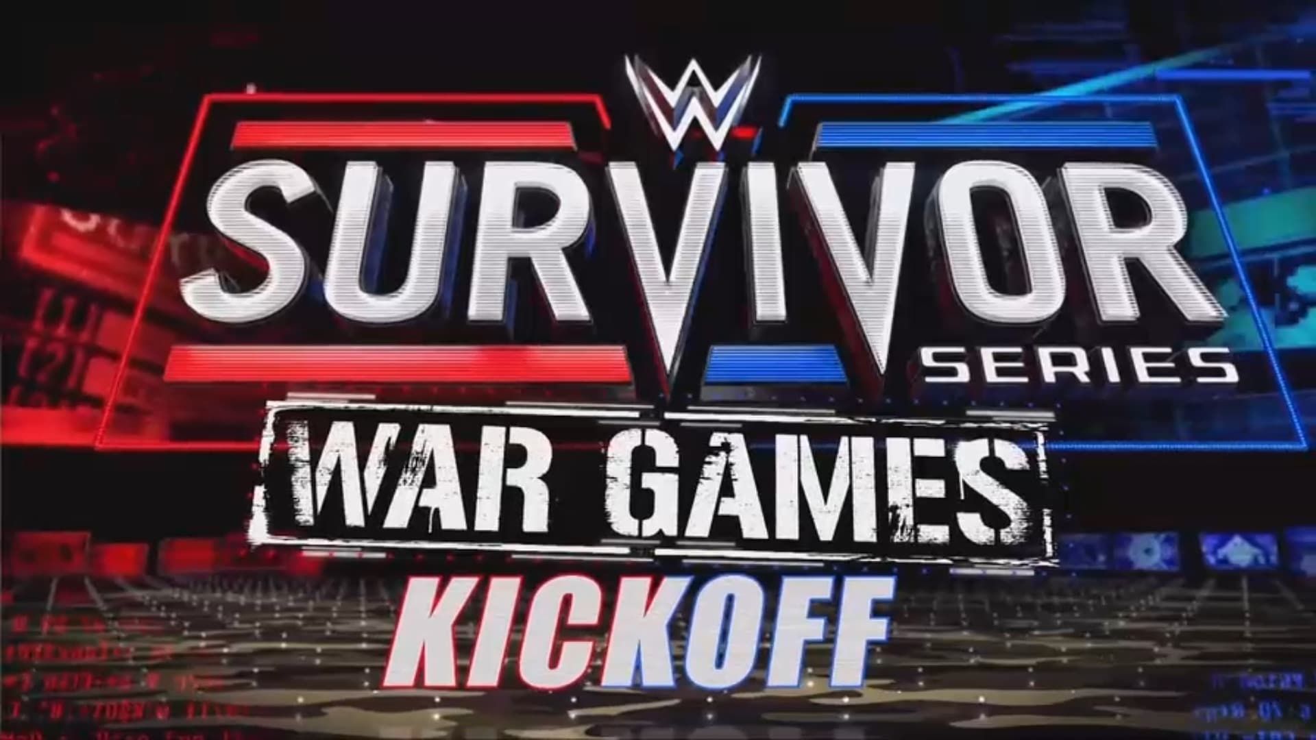 Survivor Series WarGames Kickoff background