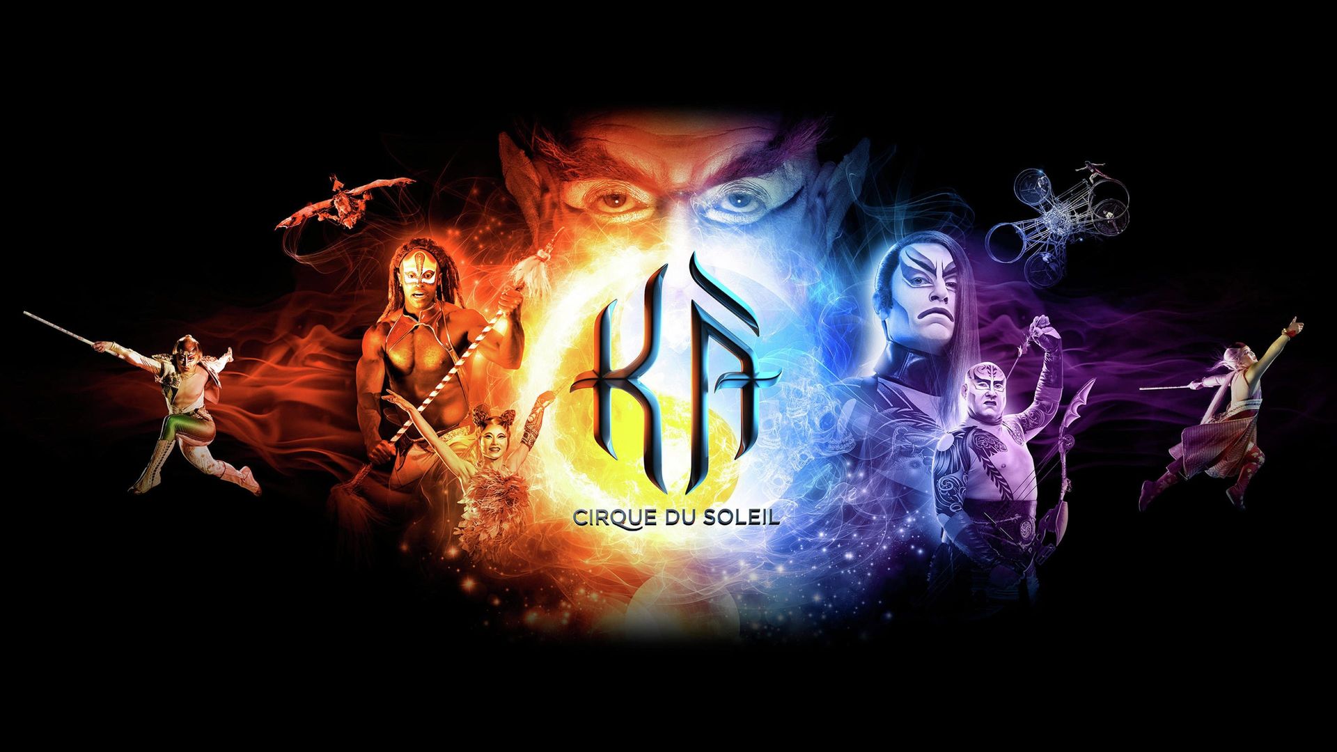KÀ Extreme: Cirque du Soleil background