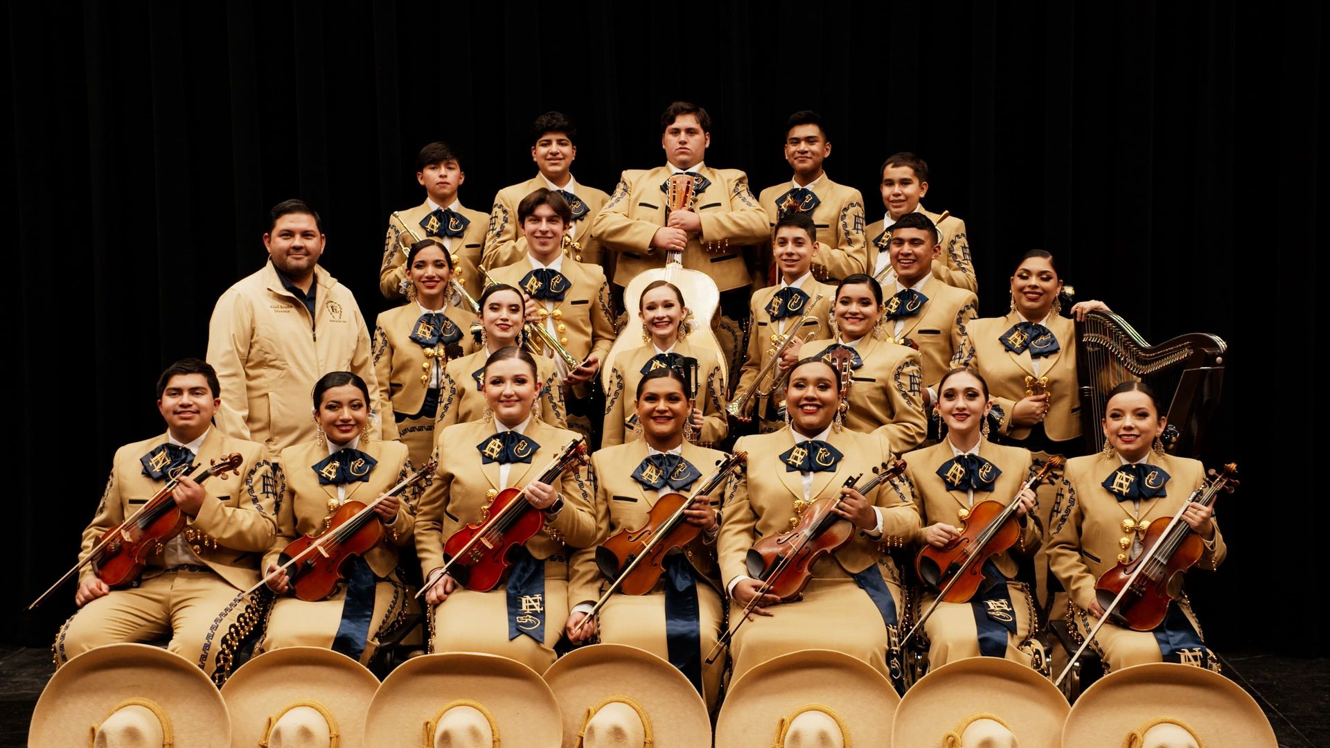 Going Varsity in Mariachi background
