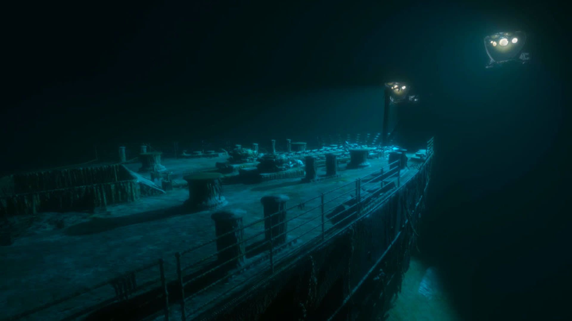Titanic: 100 Years in background