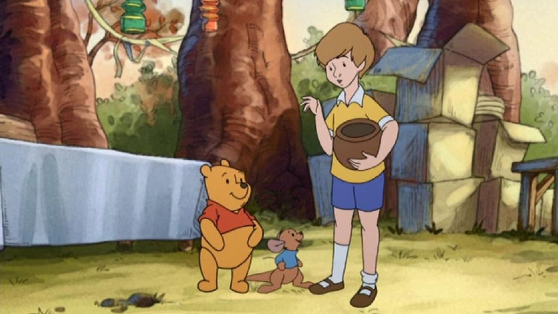 Winnie the Pooh: 123s background