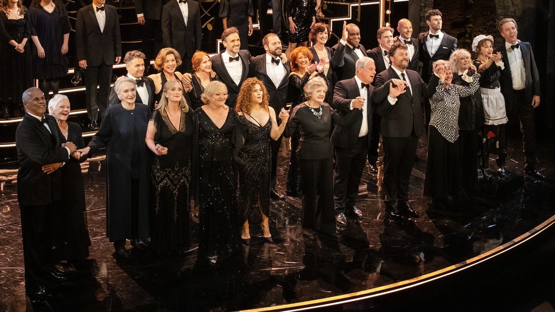 Stephen Sondheim's Old Friends background