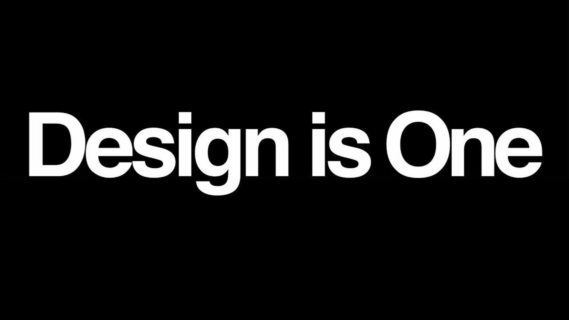 Design Is One: The Vignellis background