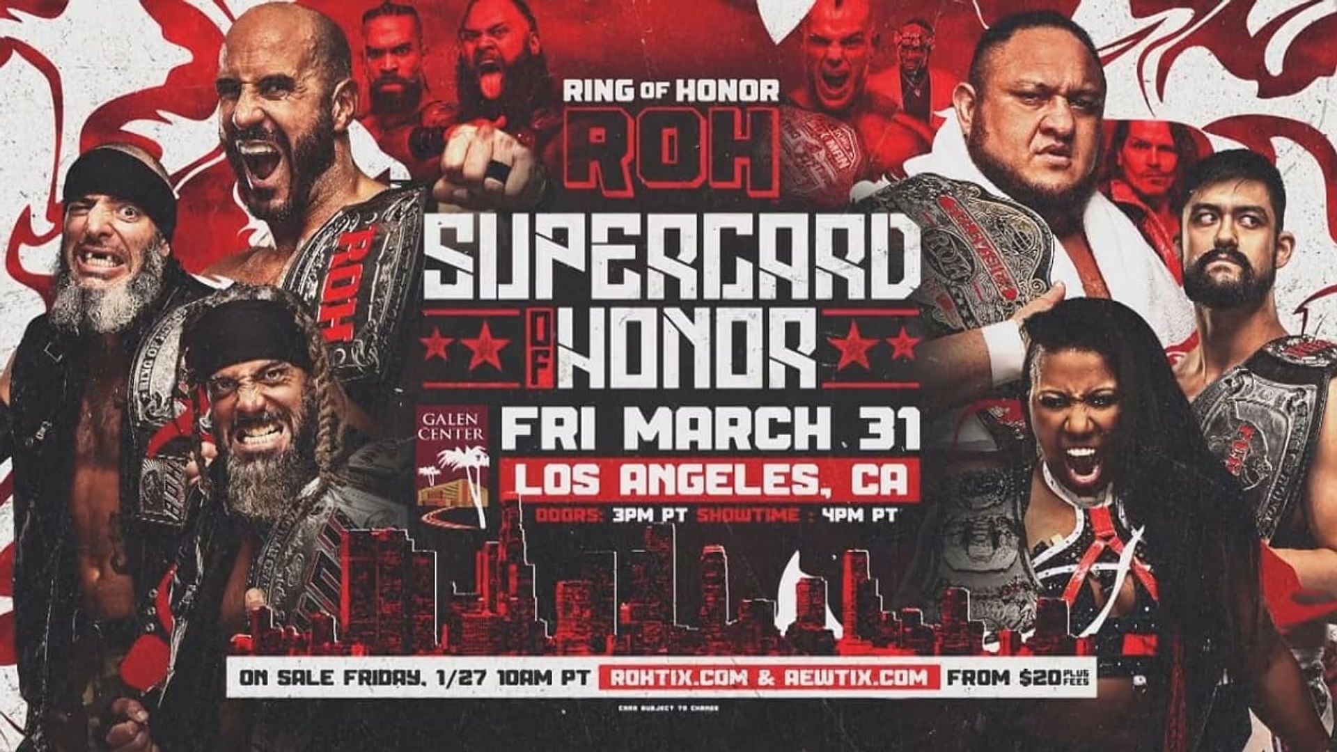 ROH Supercard of Honor background