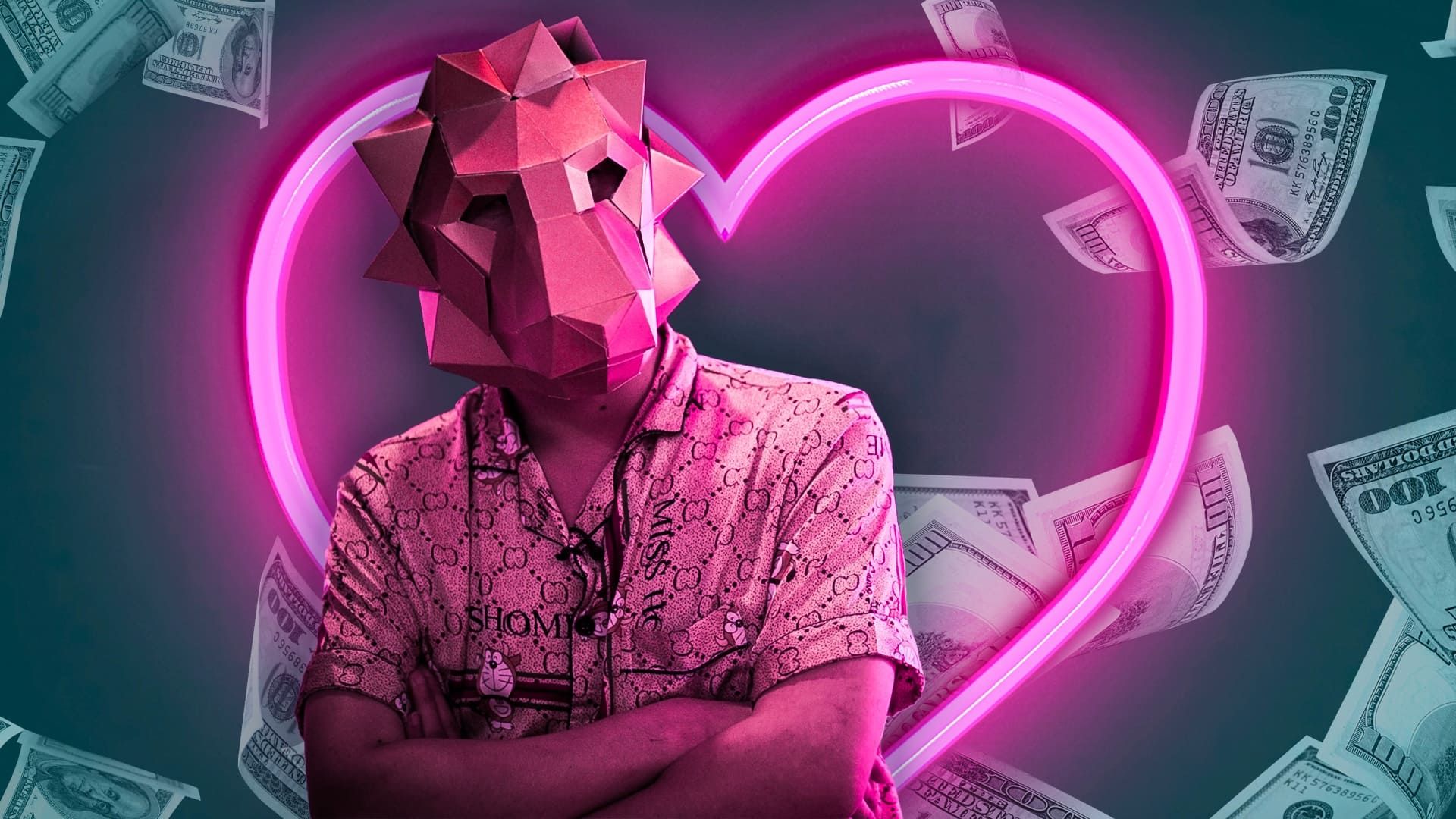 The Pig Butchering Romance Scam background