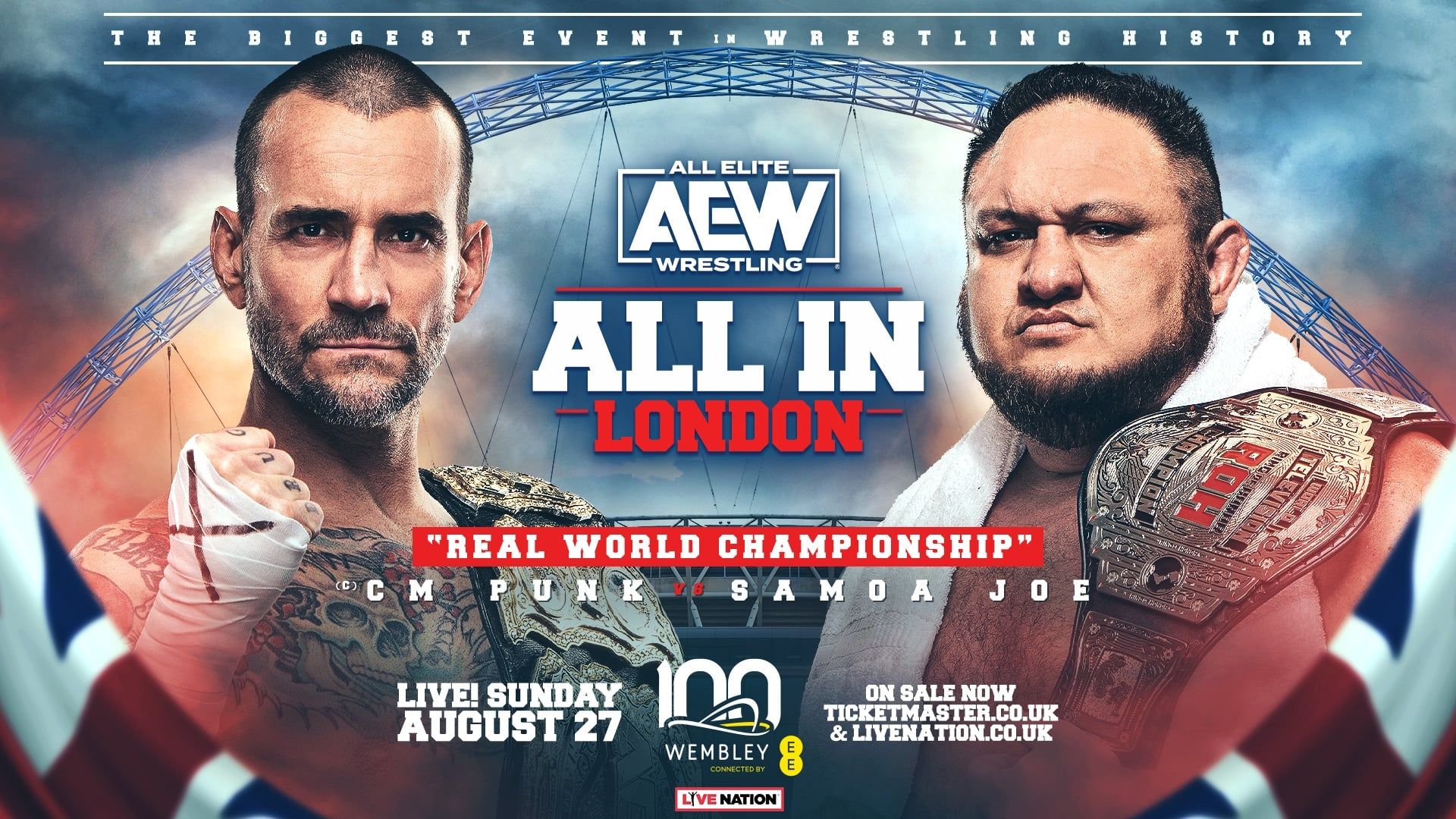 All Elite Wrestling: All In background