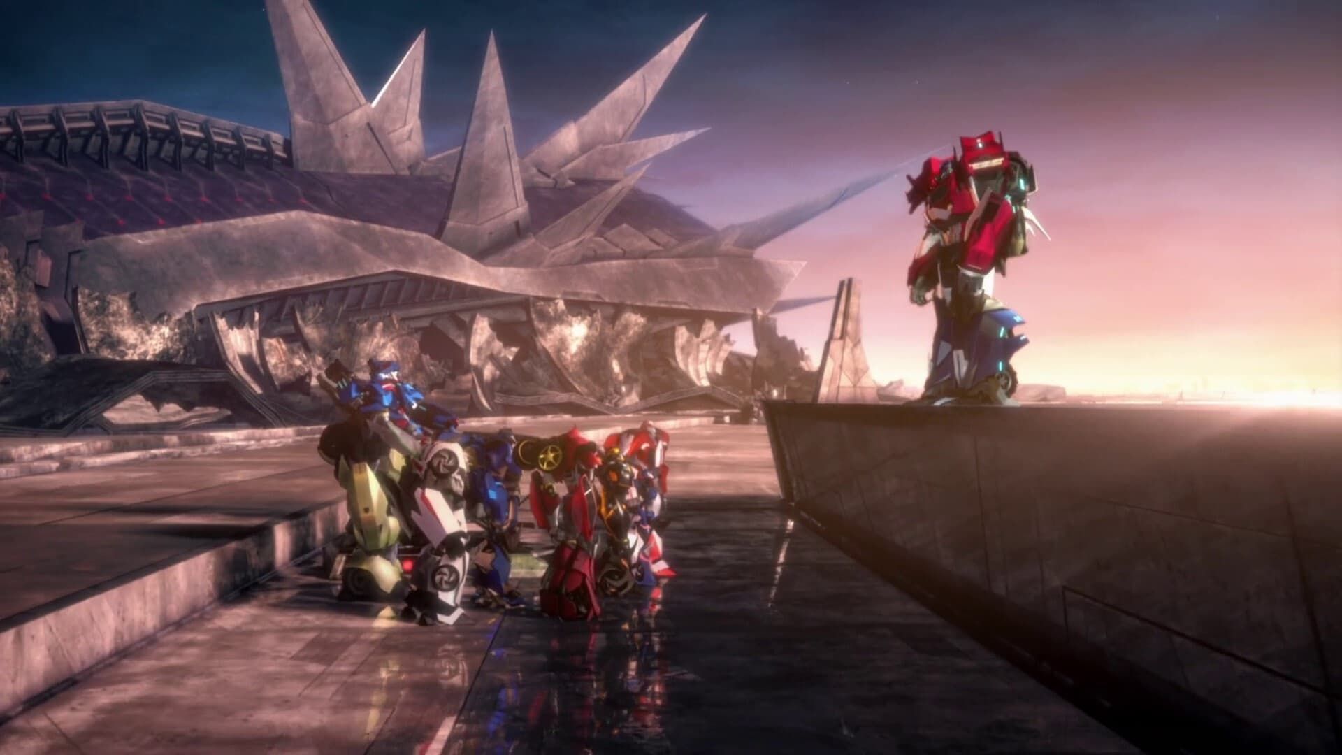 Transformers Prime Beast Hunters: Predacons Rising background