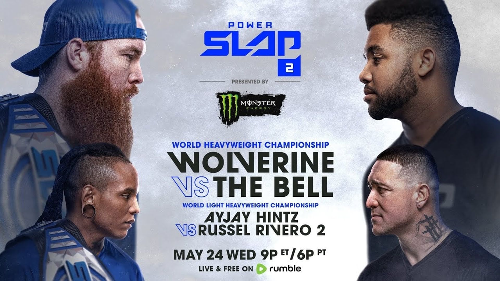 Power Slap 2: Wolverine vs. The Bell background