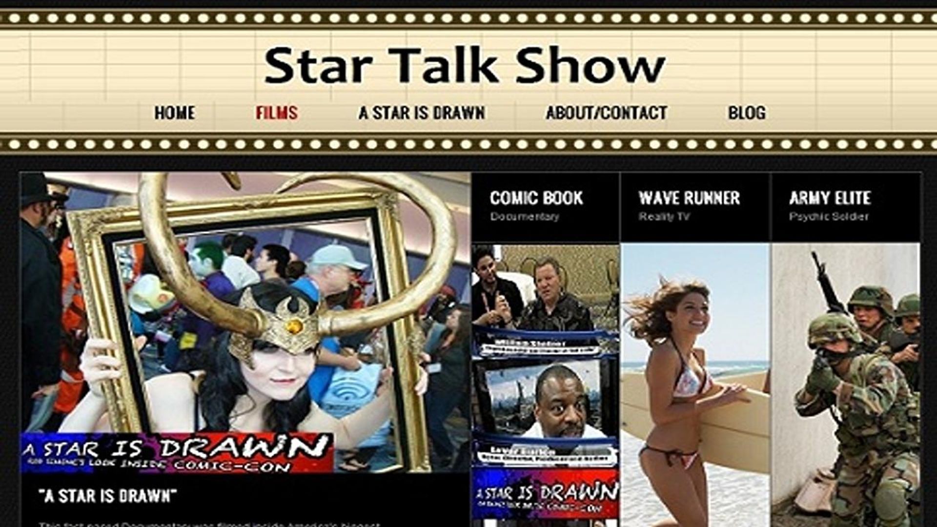 A Star is Drawn: Rob Simone's Look Inside Comic Con background