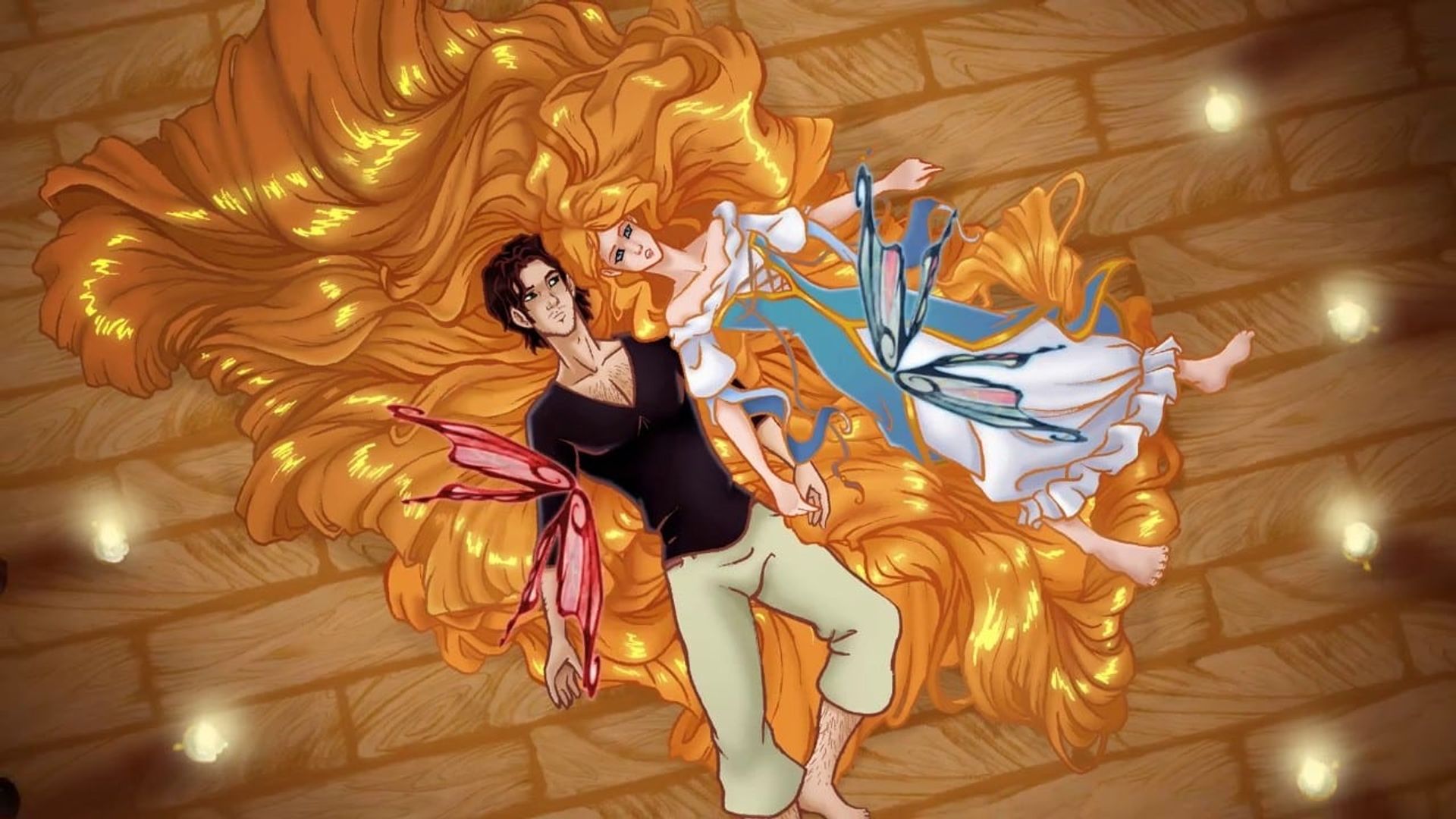 Rapunzel Nabunzel background