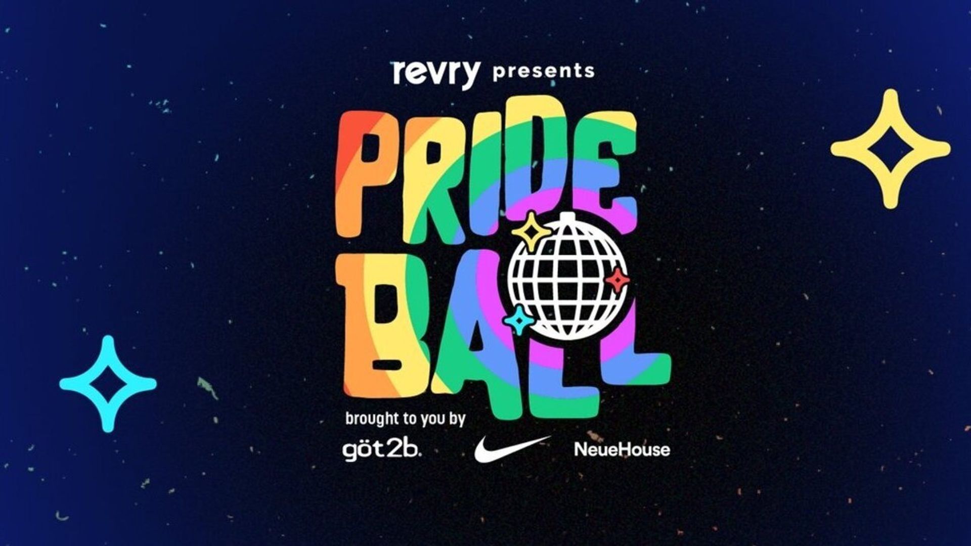 Revry TV Pride Ball background