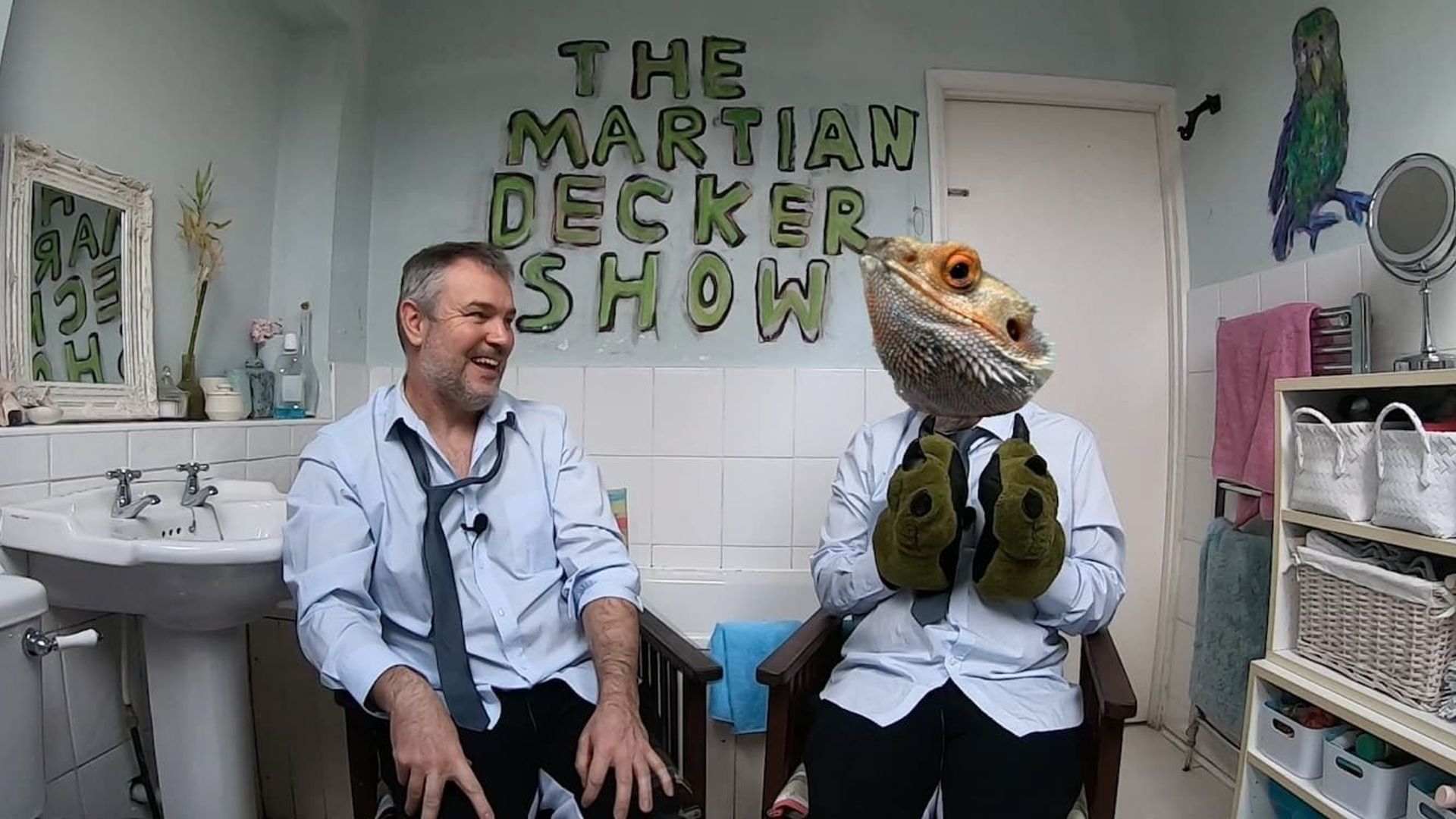 The Martin Decker Show background