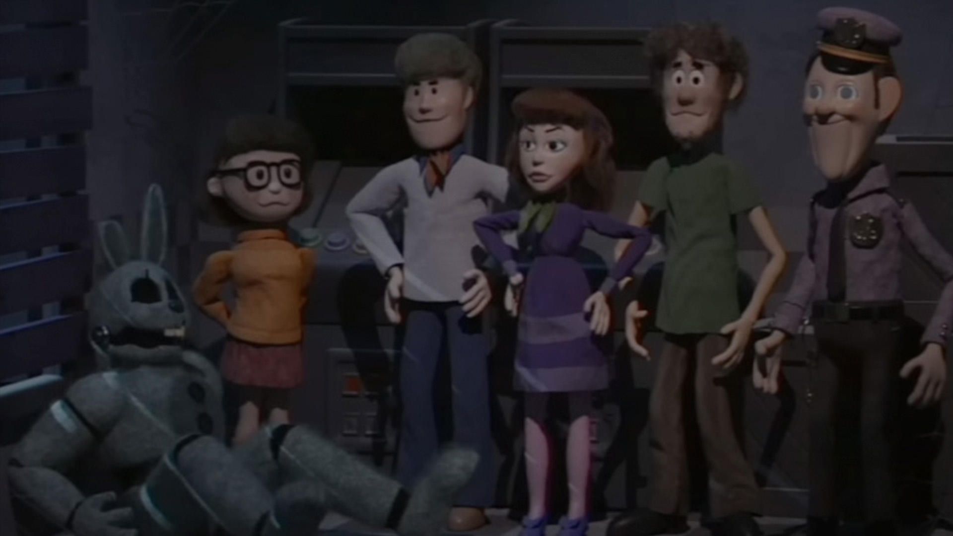 Scooby Doo, Where Are You? In... SPRINGTRAPPED! background