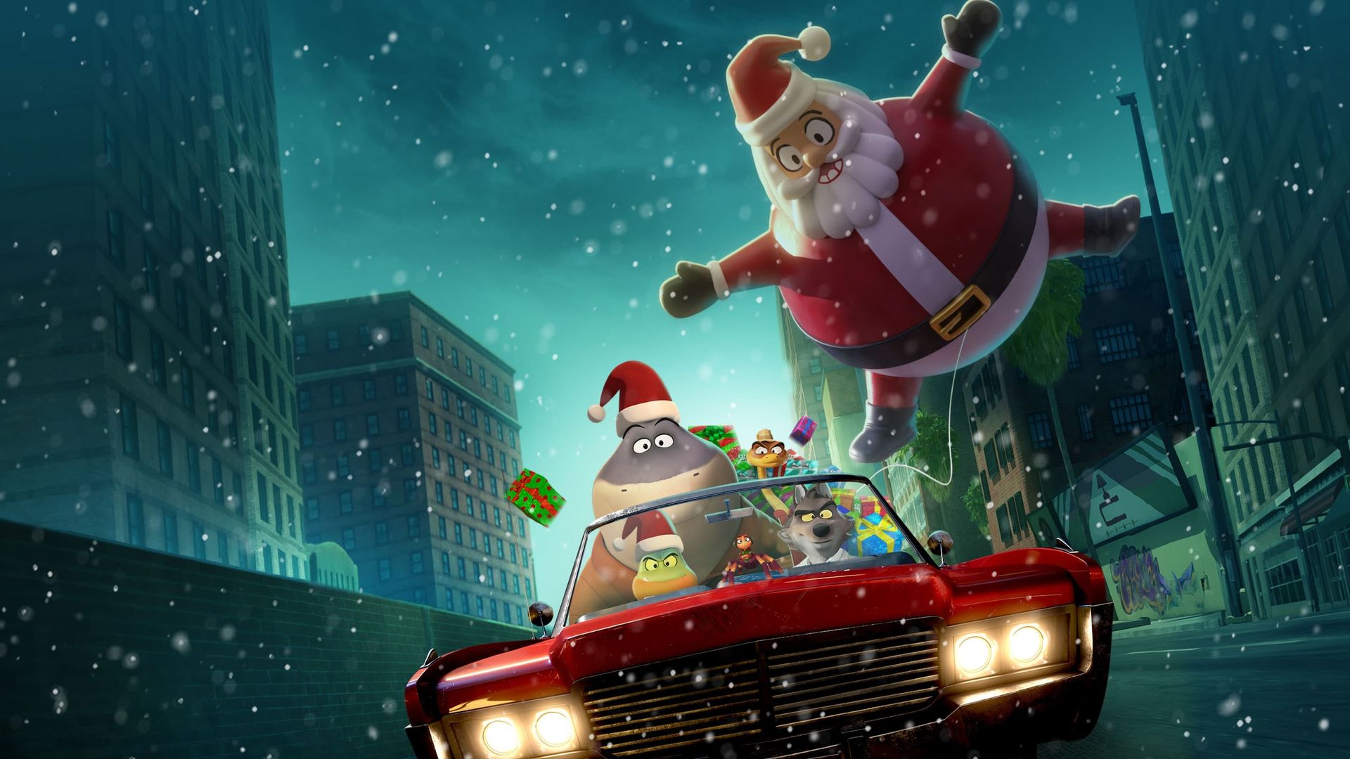 The Bad Guys: A Very Bad Holiday background
