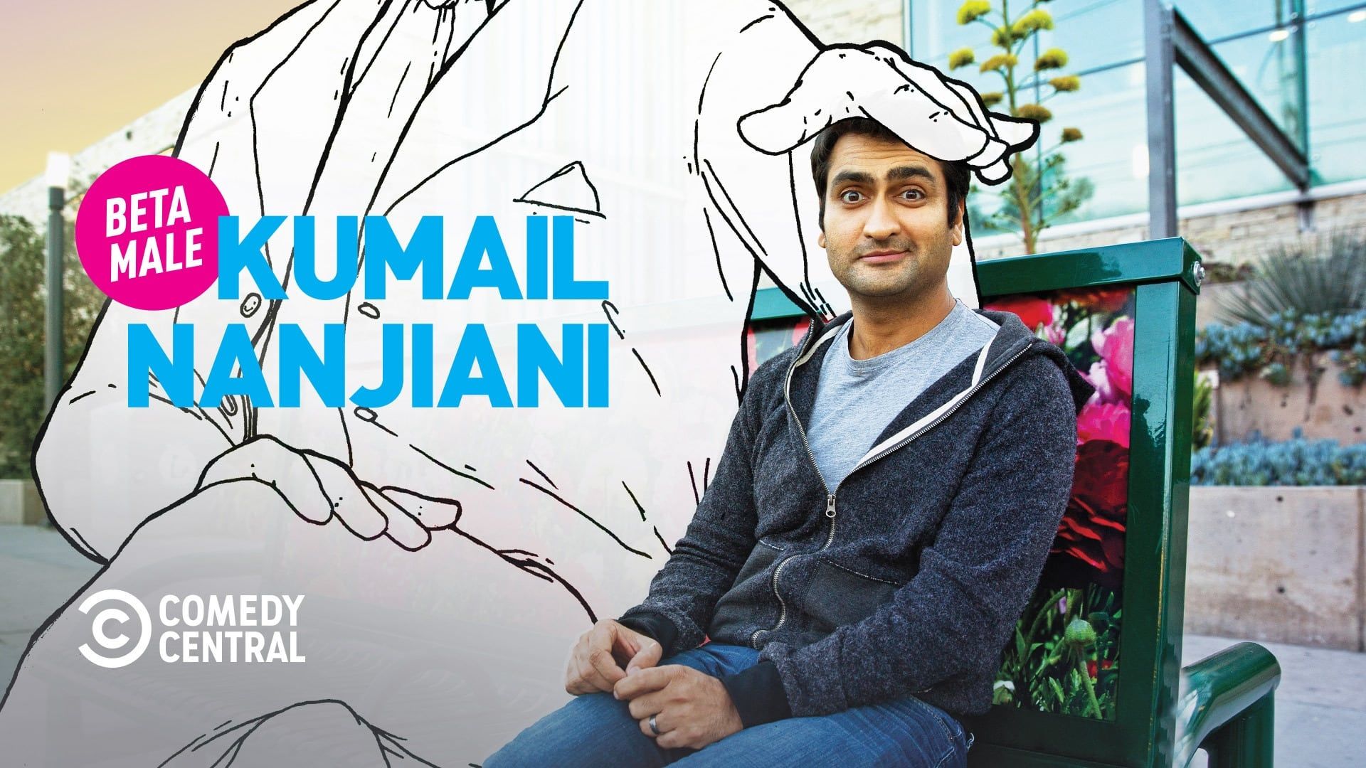 Kumail Nanjiani: Beta Male background