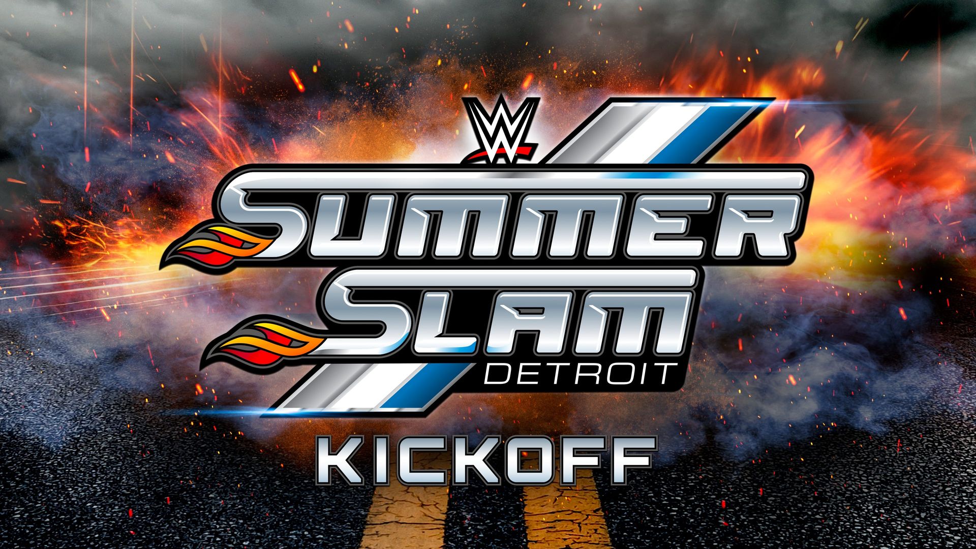 WWE SummerSlam Kickoff background