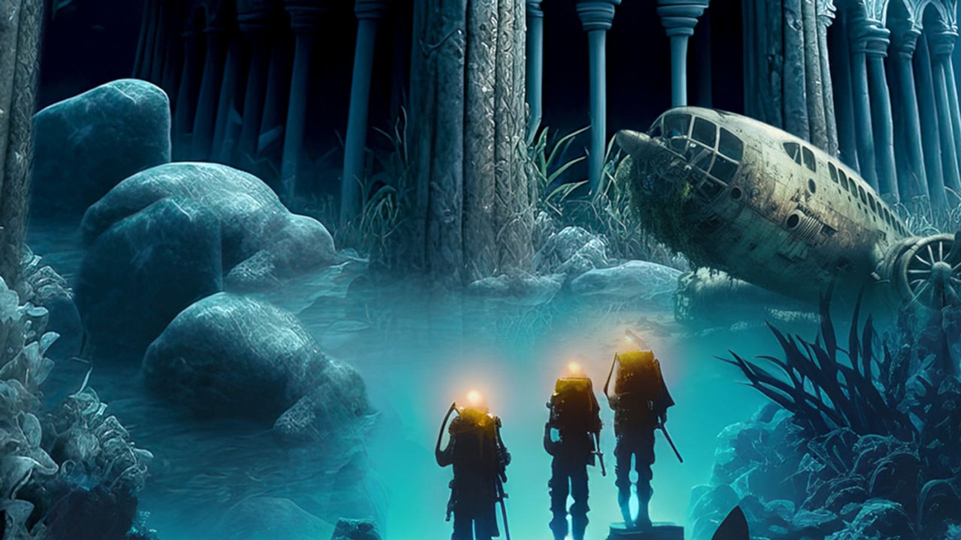 Quest for Atlantis: Lost Kingdoms, Buried Treasures and Mysterious Artifacts background