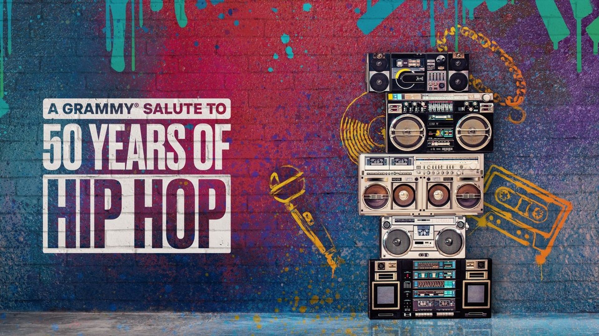 A Grammy Salute to 50 Years of Hip Hop background