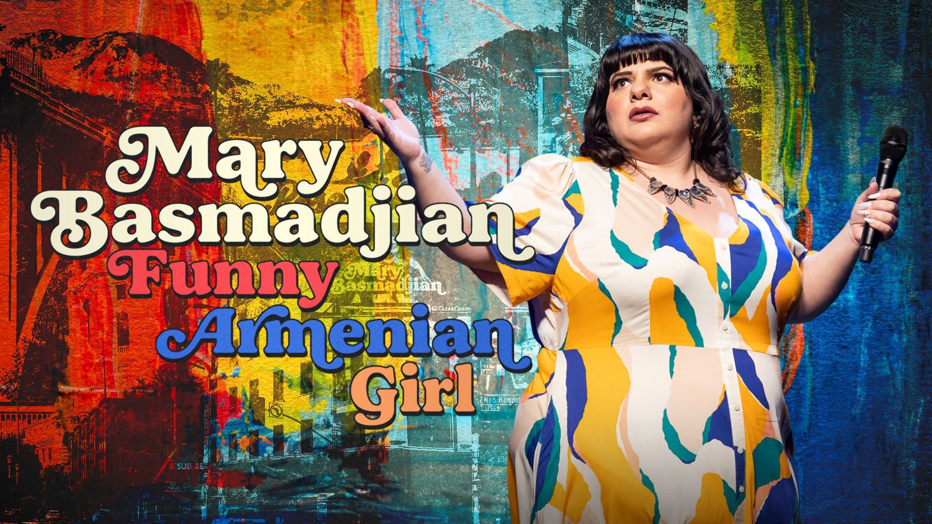 Mary Basmadjian: Funny Armenian Girl background